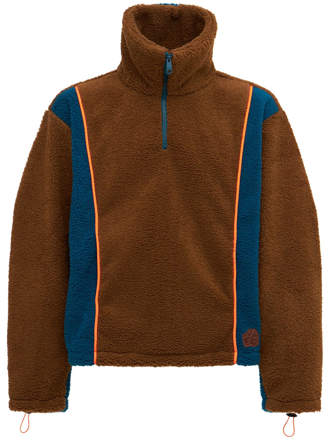 Sweatshirt Mit Halbem Zipper