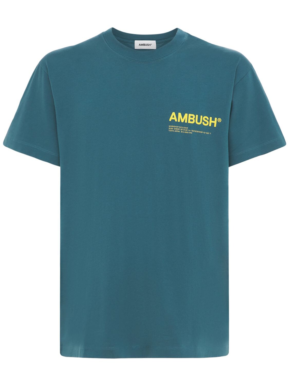 AMBUSH LOGO印花棉质平纹针织T恤,74IS3S001-NDGXOA2