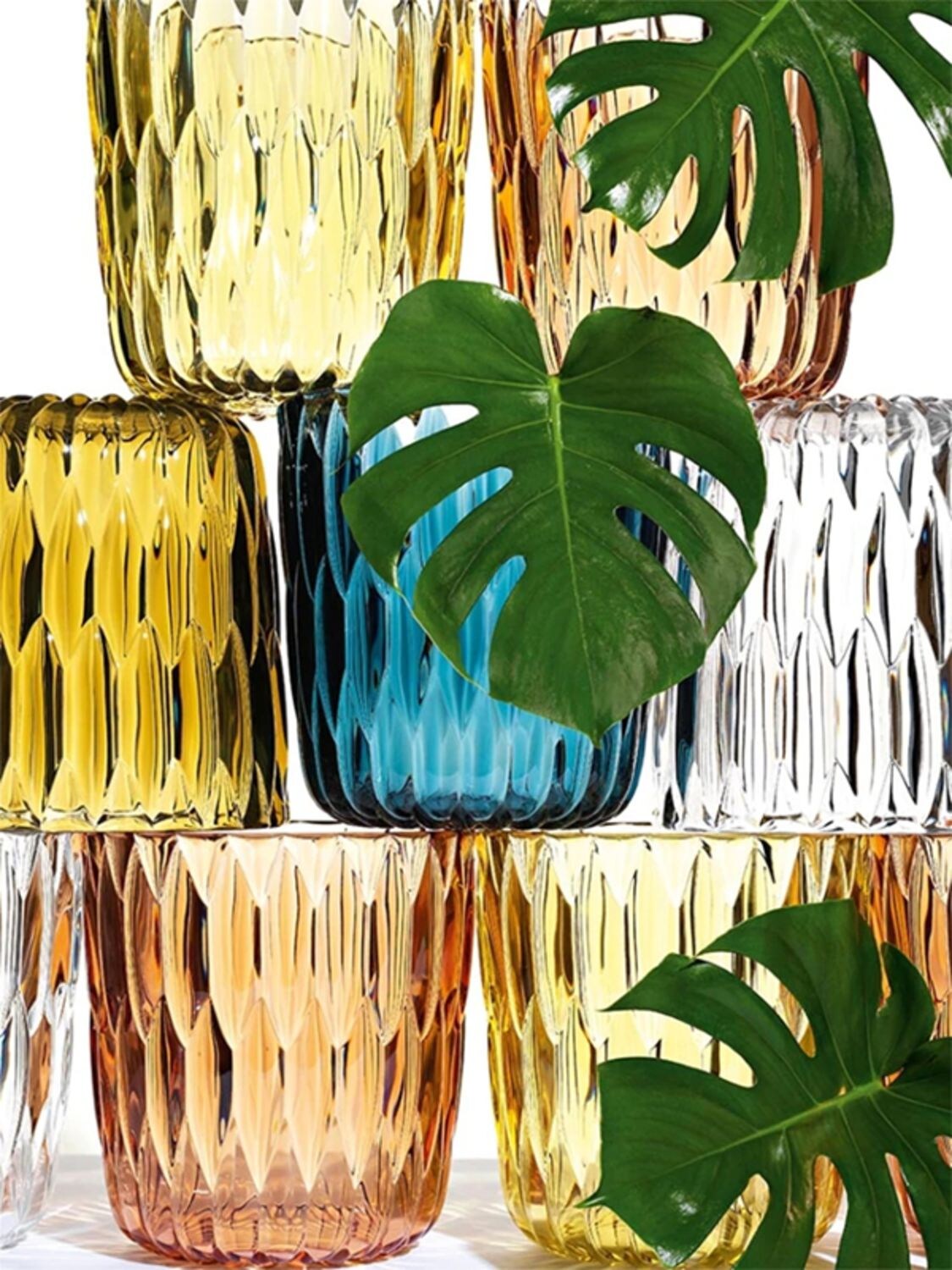 Shop Kartell Jelly Vase In Transparent