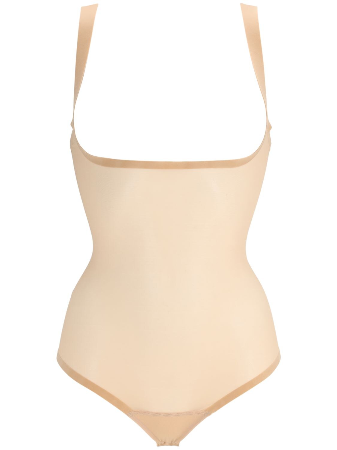 Wolford Forming String Tulle Bodysuit In Nude | ModeSens