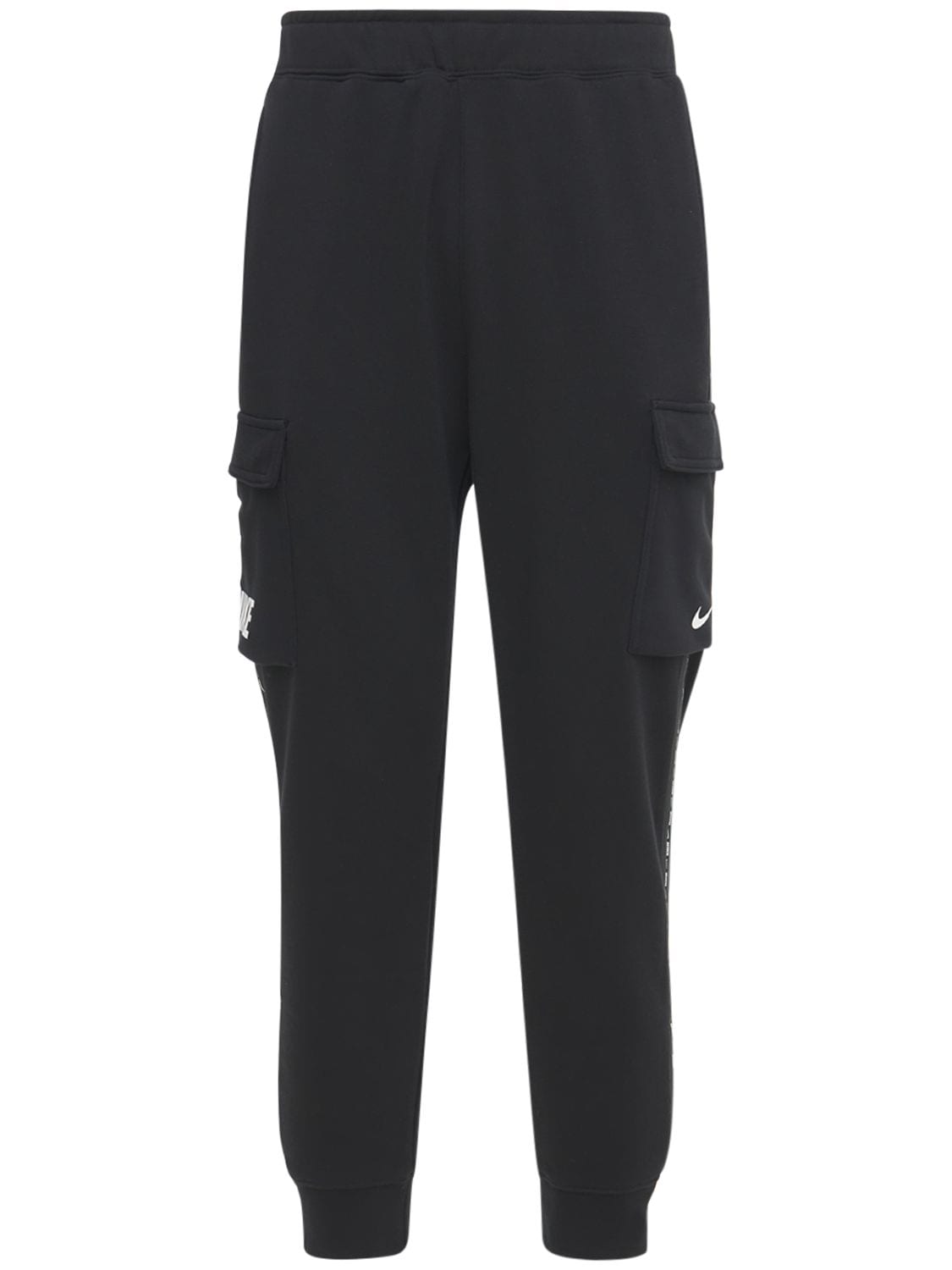 Nike Repeat Fleece Cargo Pants In Black | ModeSens