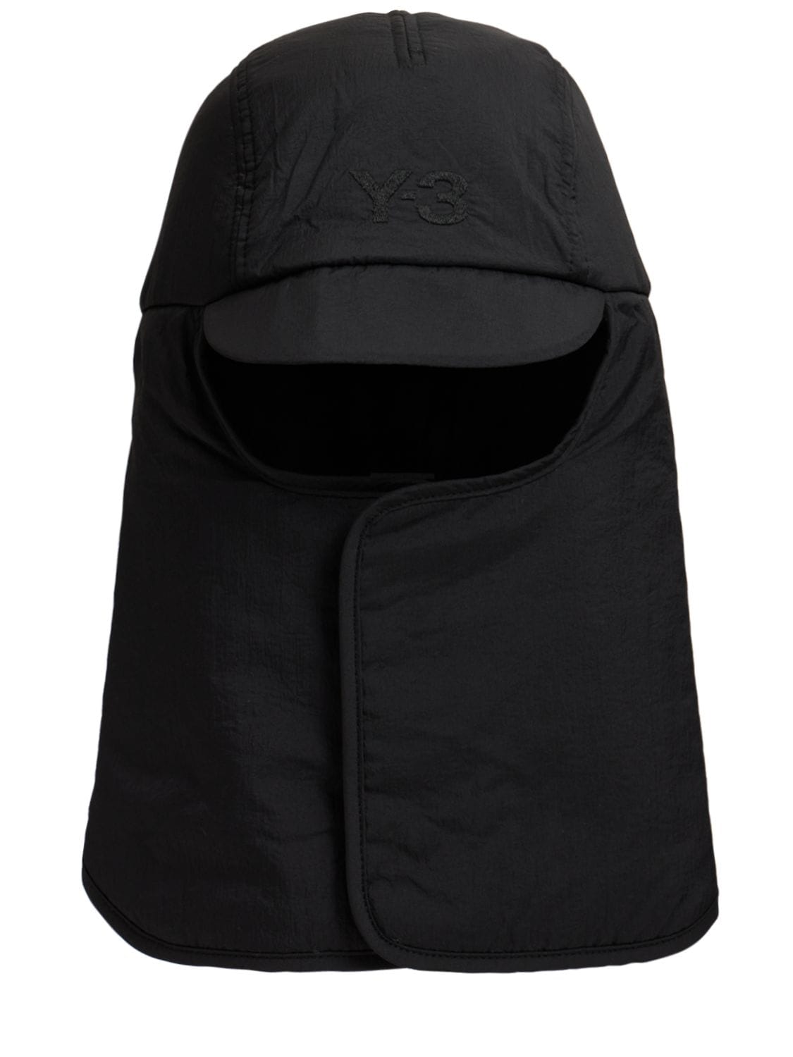 Y-3 Black Nylon Cocoon Hood | ModeSens