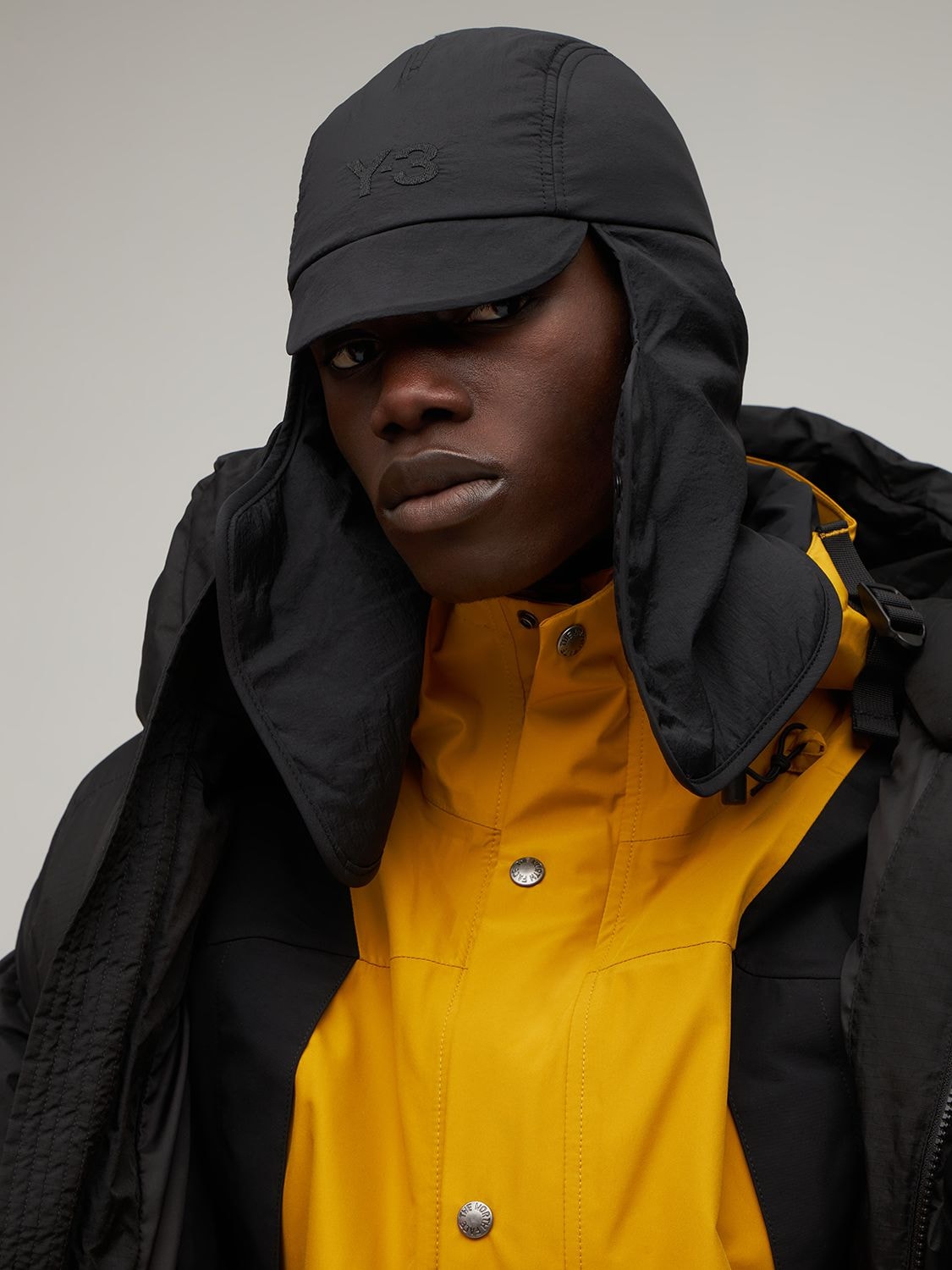 Y-3 Black Nylon Cocoon Hood | ModeSens