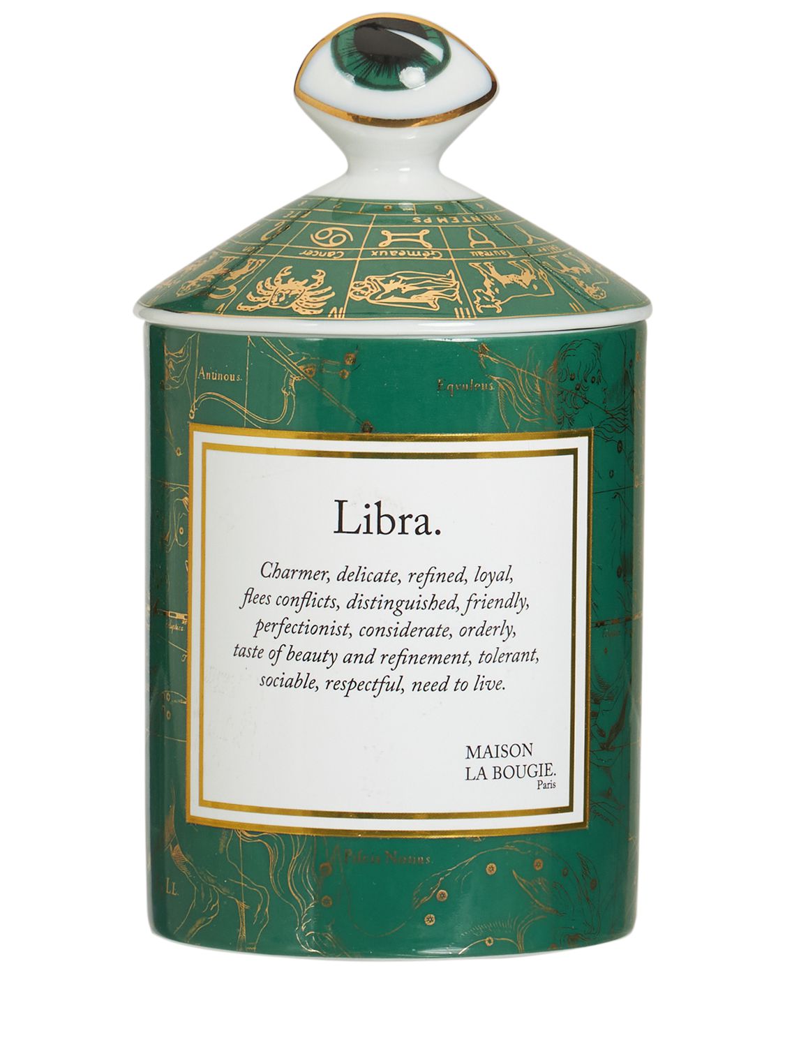 Maison La Bougie　Libra Zodiac アロマキャンドル Maison La Bougie 300gr Libra Zodiac Scented Candle In Green | ModeSens