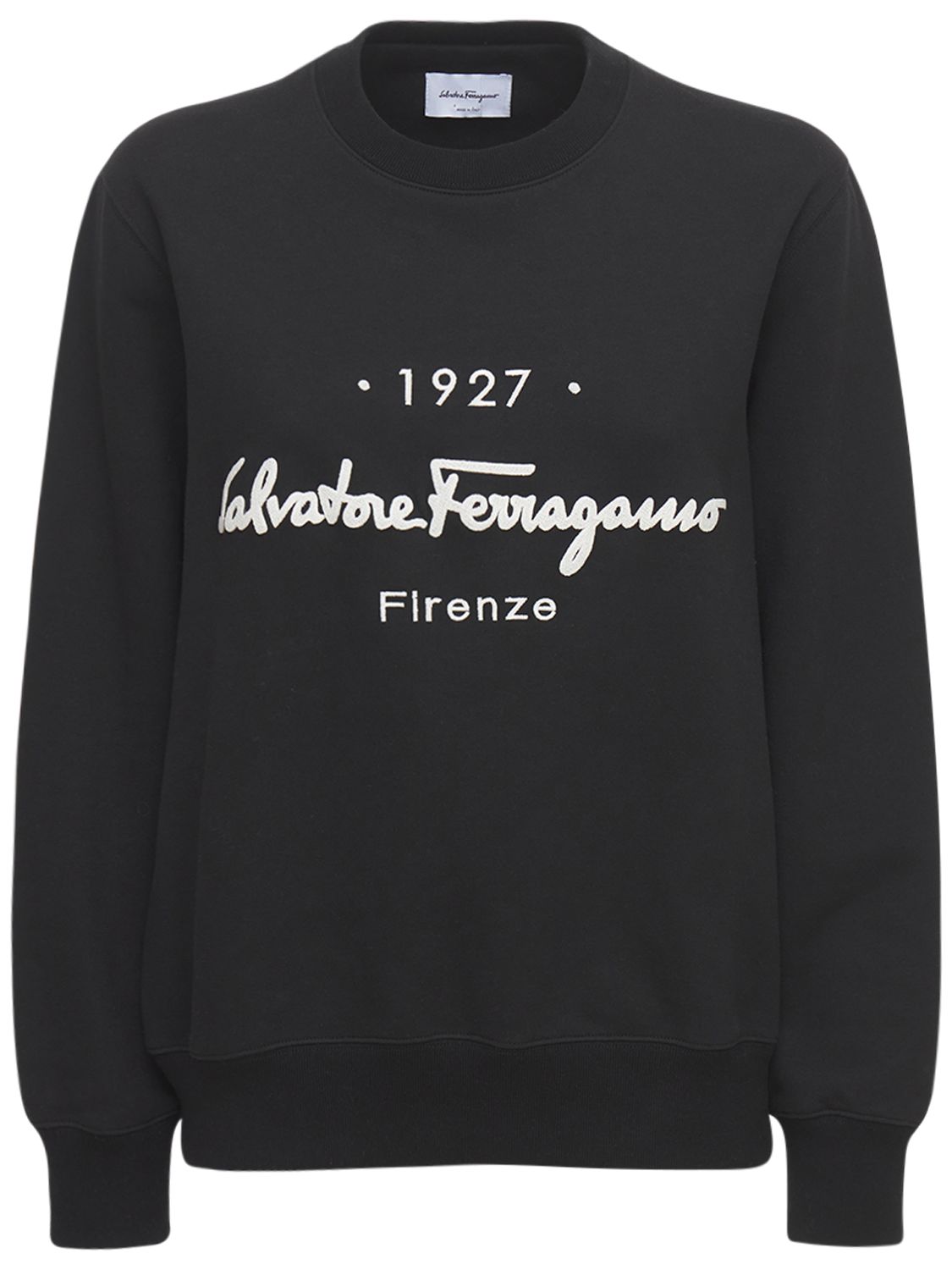 Sweatshirt Aus Baumwolljersey Mit Logo