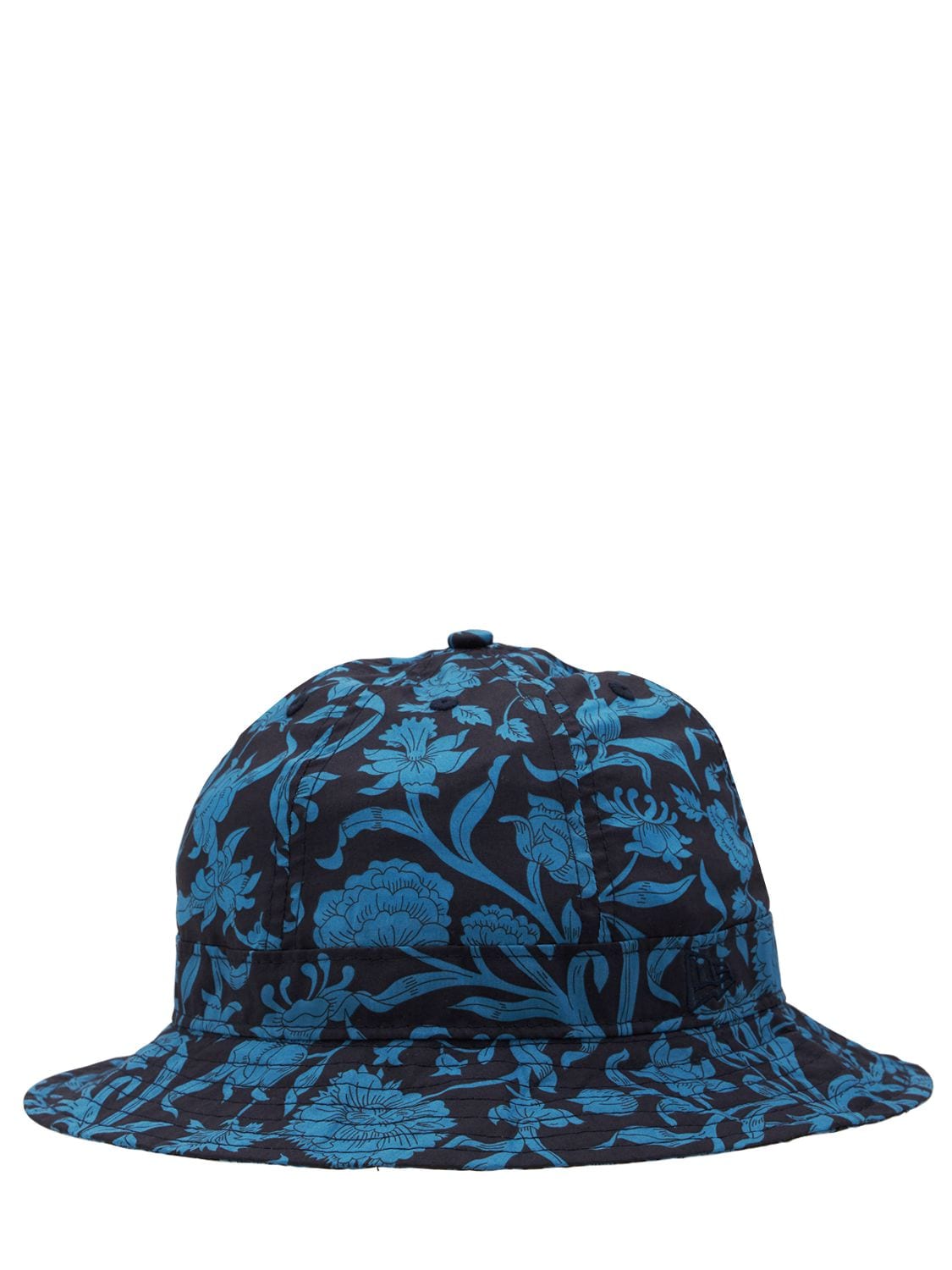 New Era Floral Explorer Navy Bucket Hat In 海军蓝