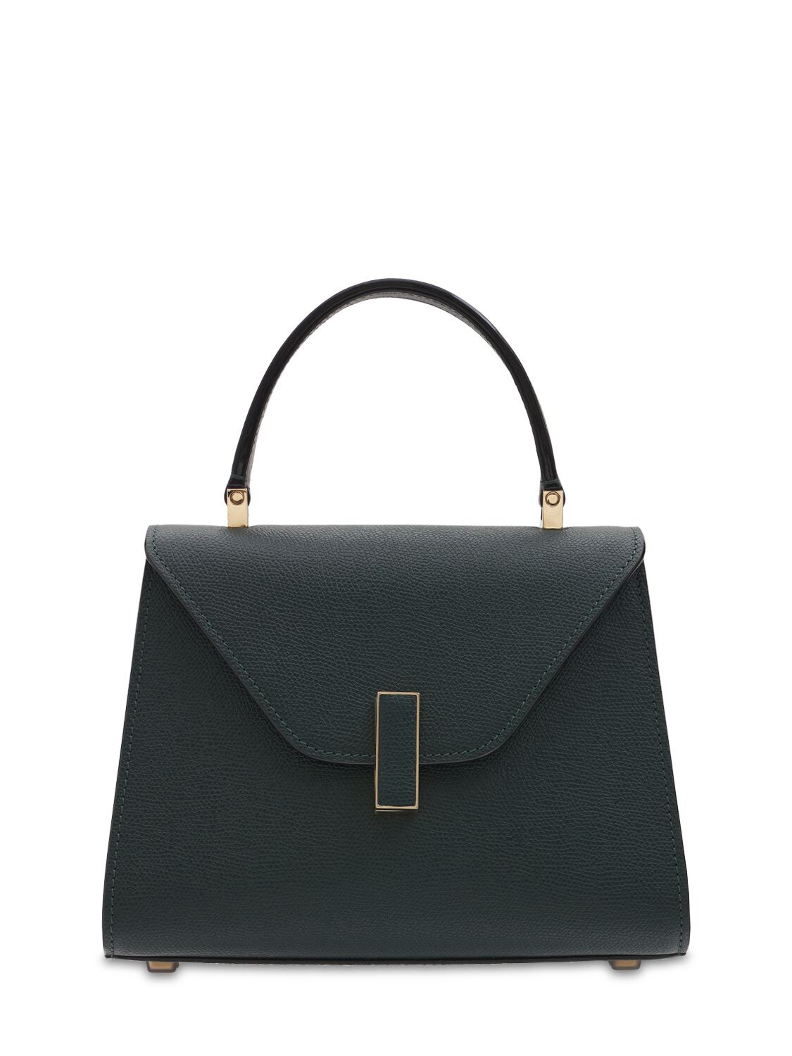 Valextra Mini Iside Grained Leather Bag In