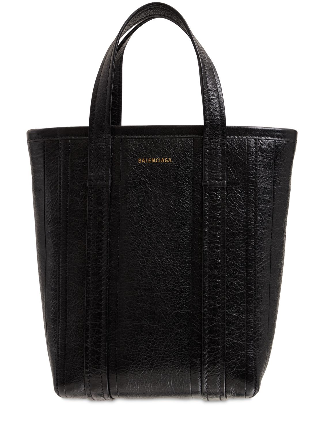 Small Barbes Leather Shopper Bag – WOMEN > BAGS > TOTE BAGS