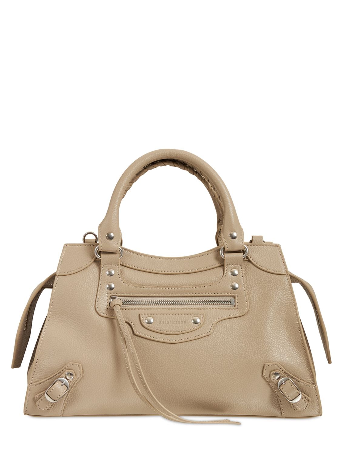 Neo Classic Small Leather Top Handle Bag