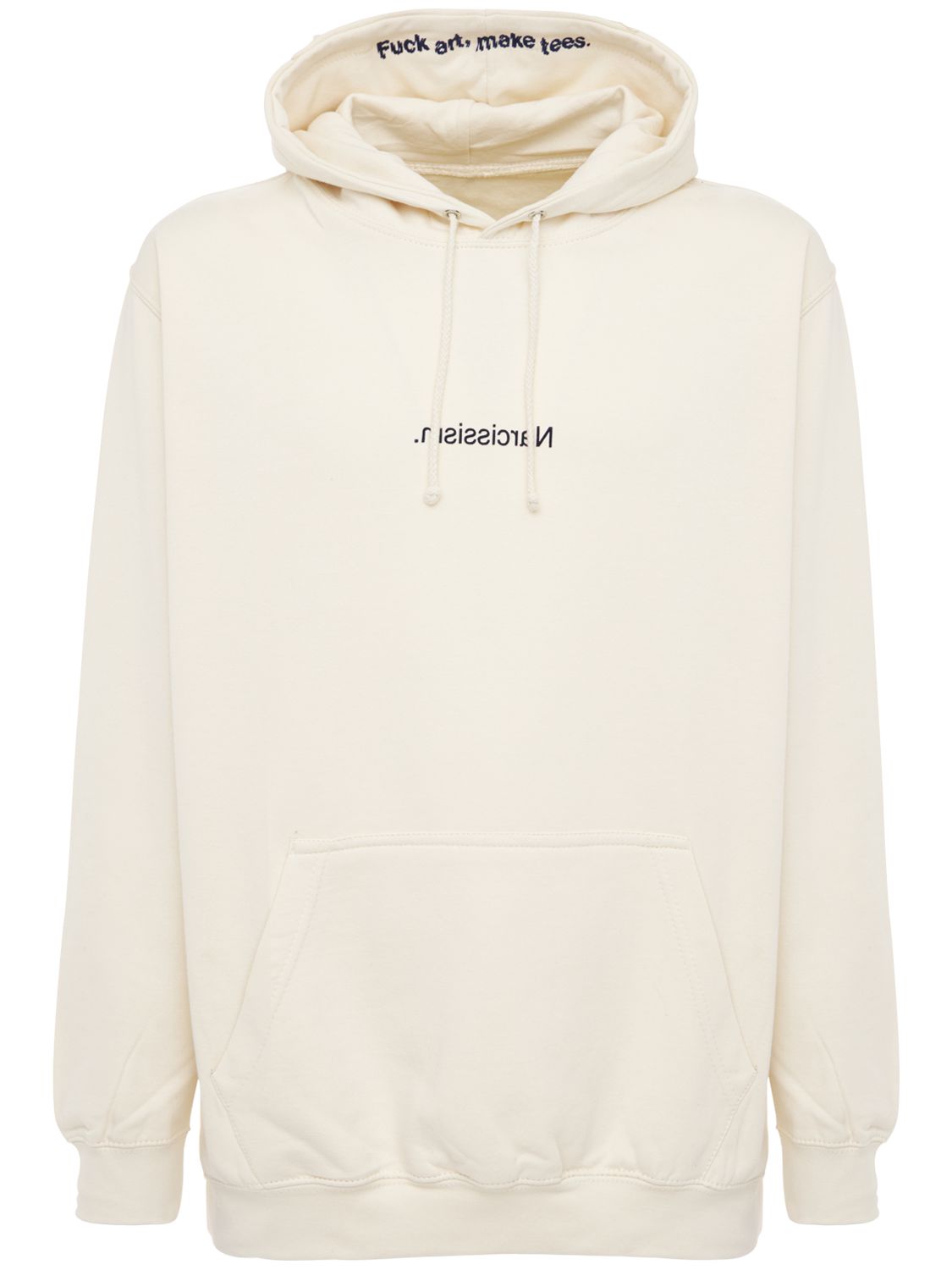 Hoodie Aus Fleece "narcissism"
