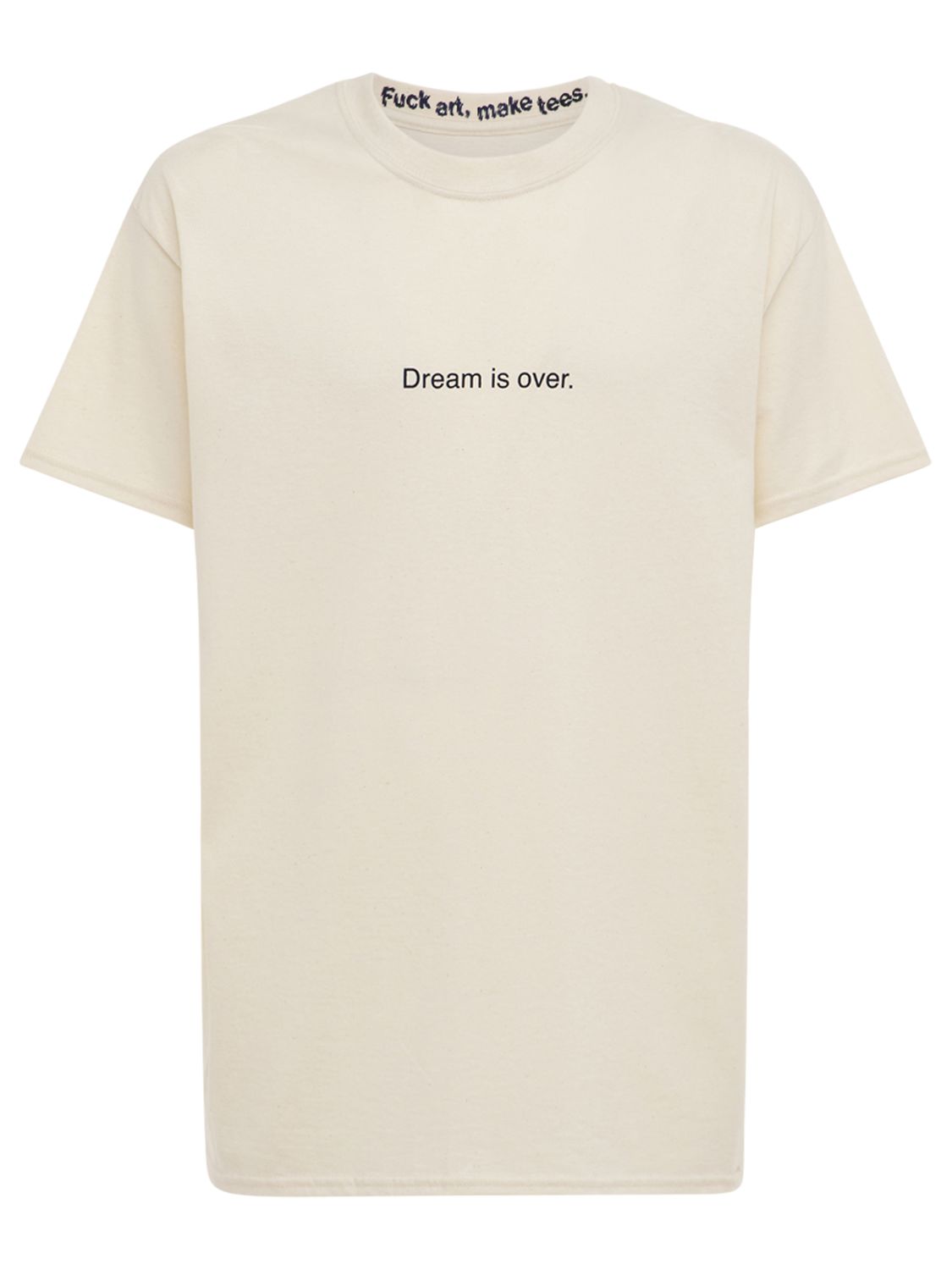 Baumwoll-t-shirt Mit Druck