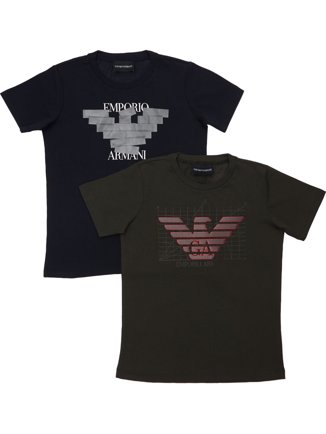 Set: 2 T-shirts Aus Baumwolljersey