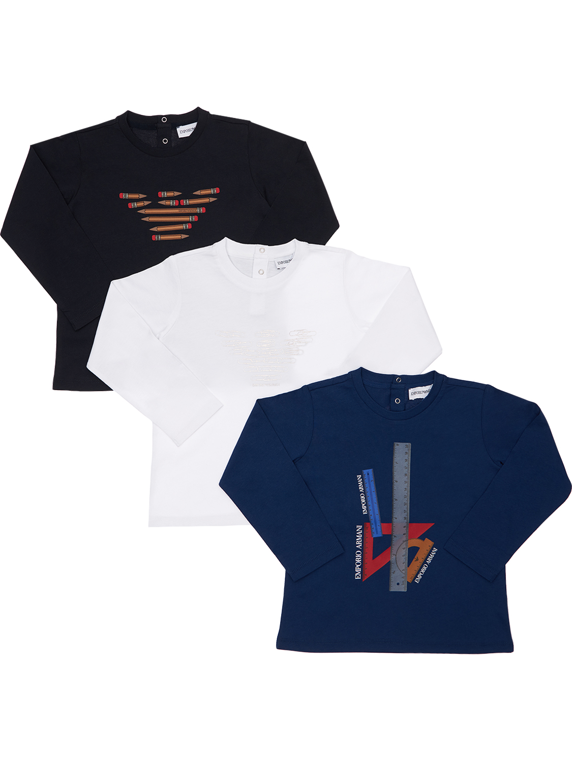 Set: 2 T-shirts Aus Baumwolljersey
