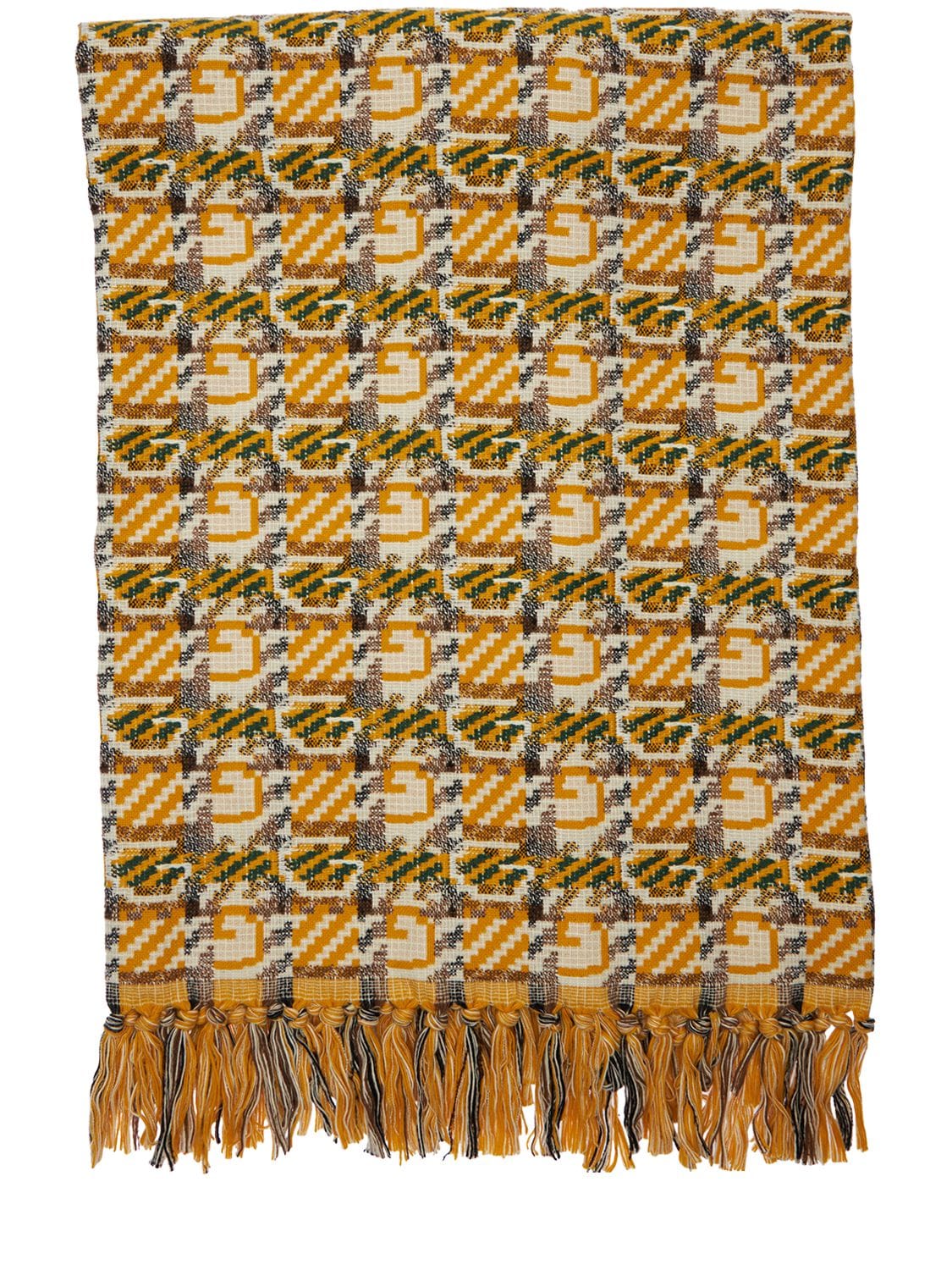 GUCCI G格纹羊毛混纺毯子,74IWNI012-NZIXNW2