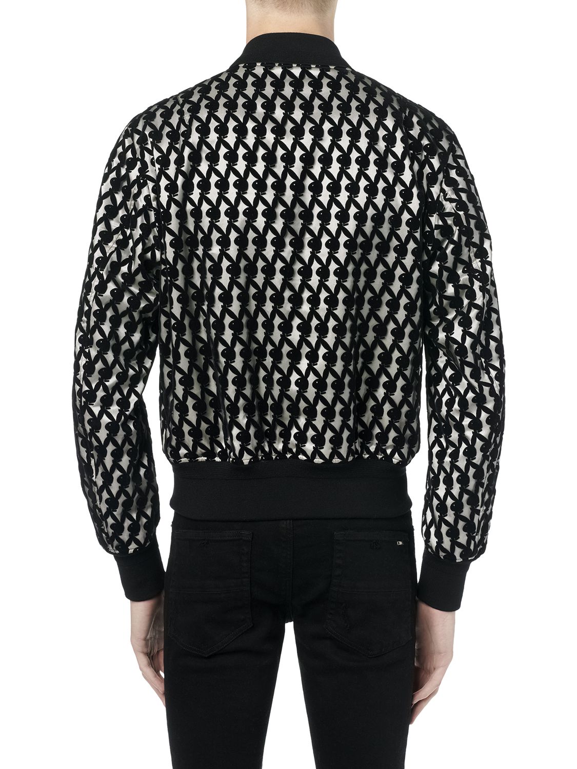 AMIRI monogram-jacquard Work Jacket - Farfetch