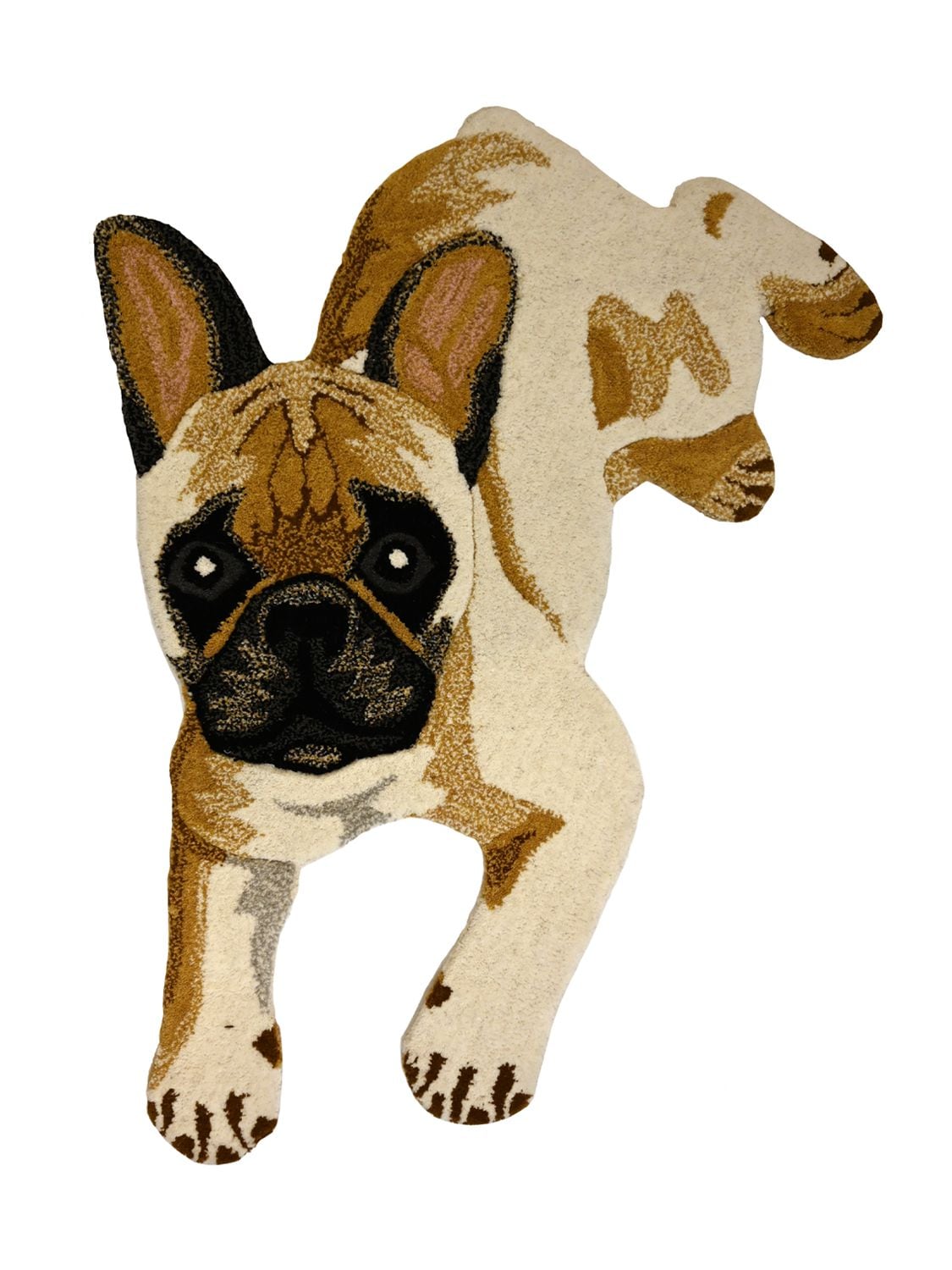 Studio Maleki French Bulldog Rug In Brown