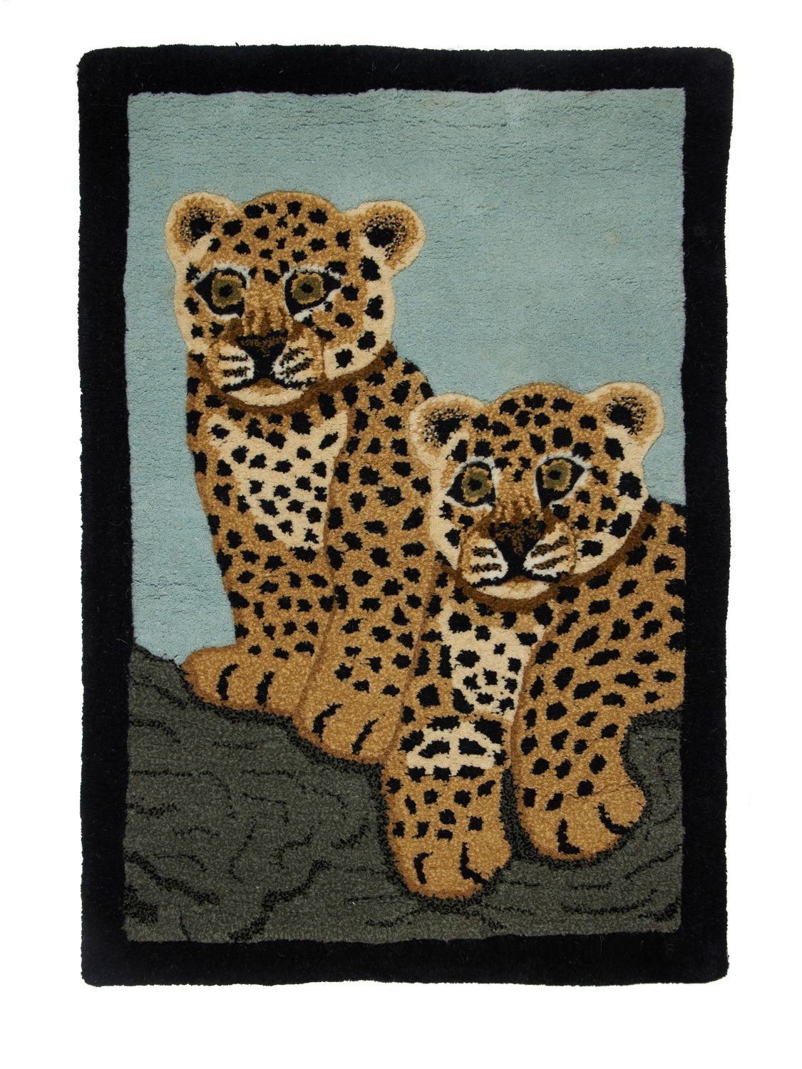 Studio Maleki Baby Leopards Rug In Multicolor