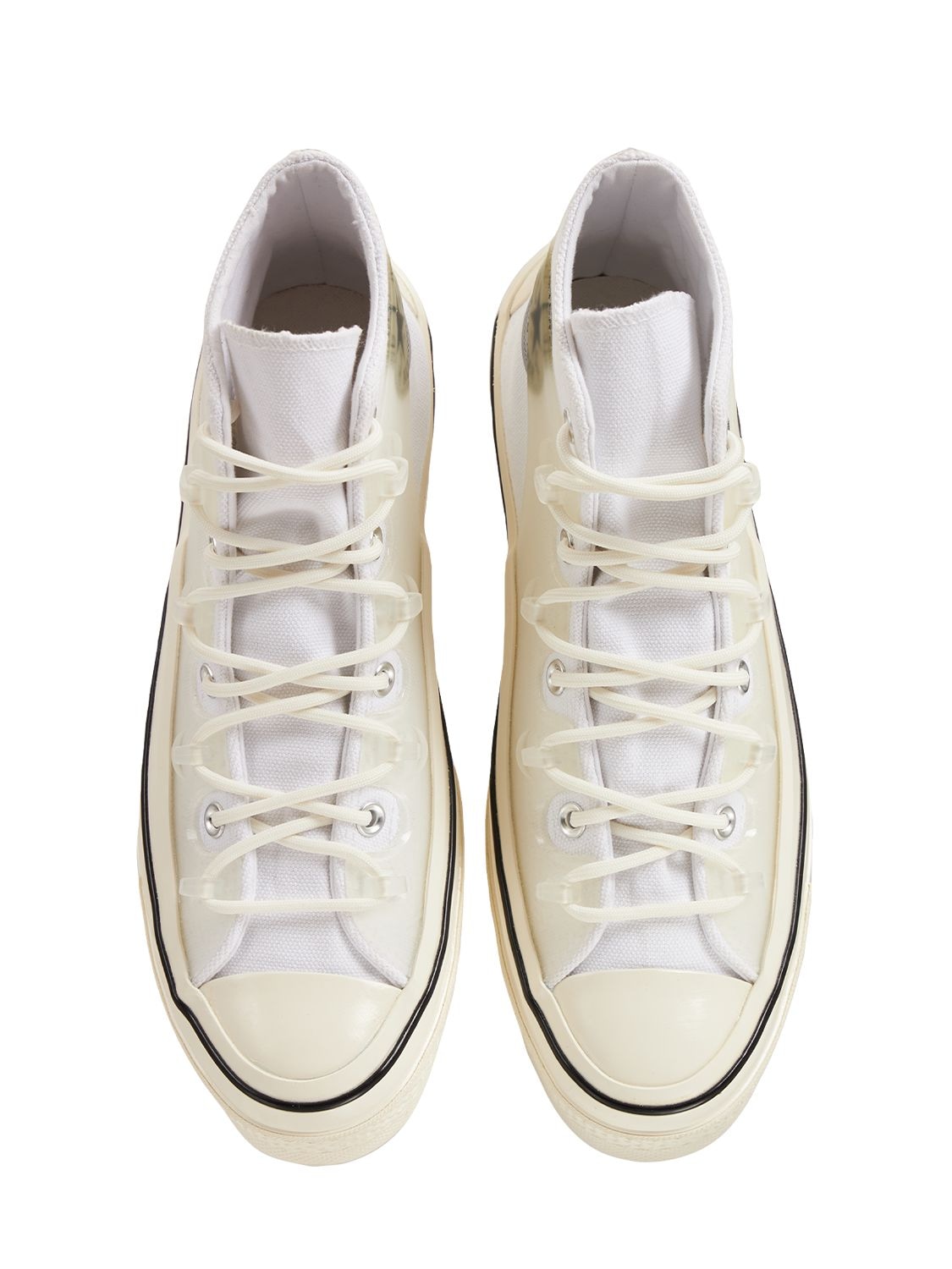 Converse Chuck 70 Translucent Caged Sneakers In White,egret | ModeSens