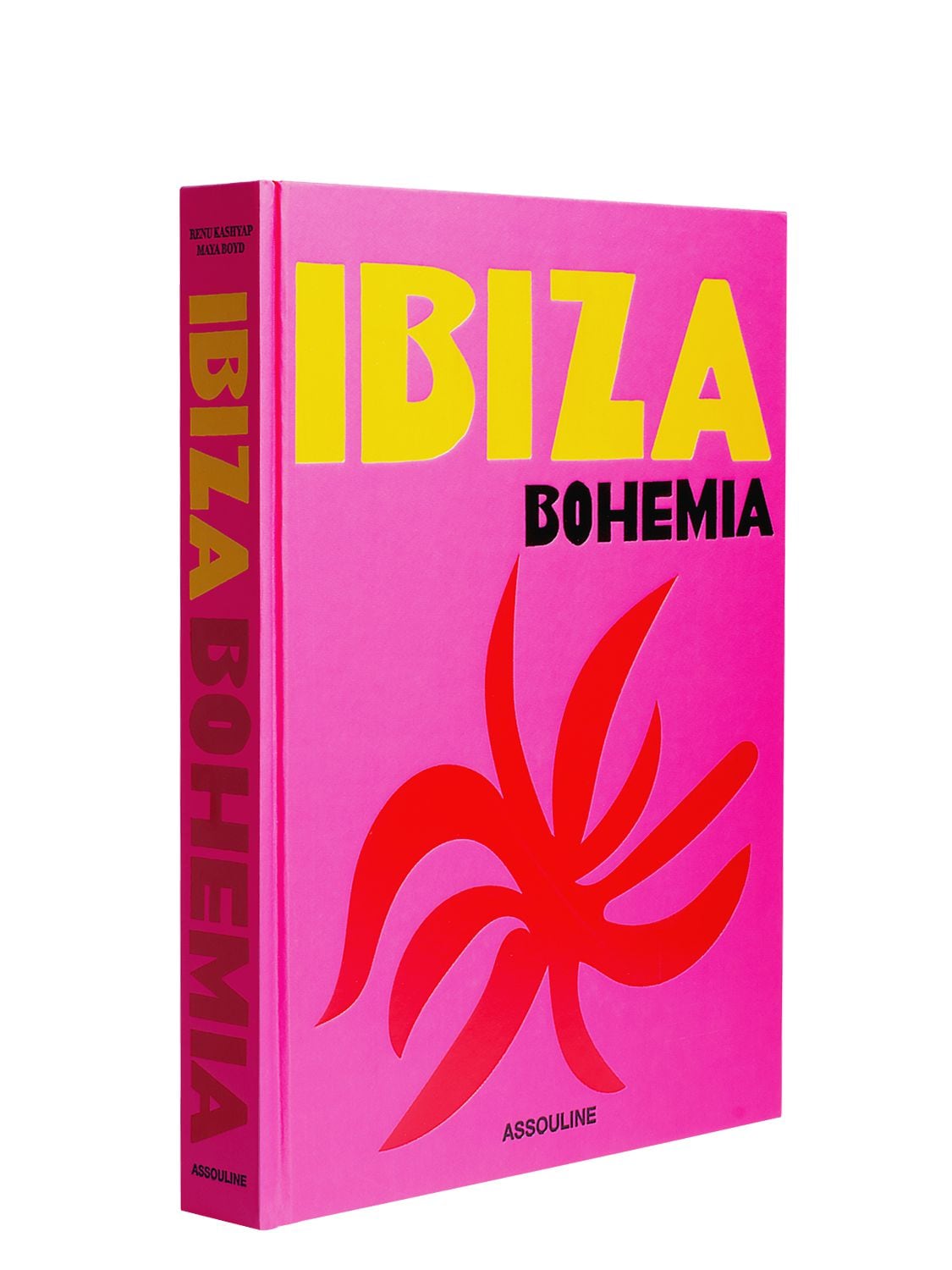 Shop Assouline Ibiza Bohemia Book In Fuchsia