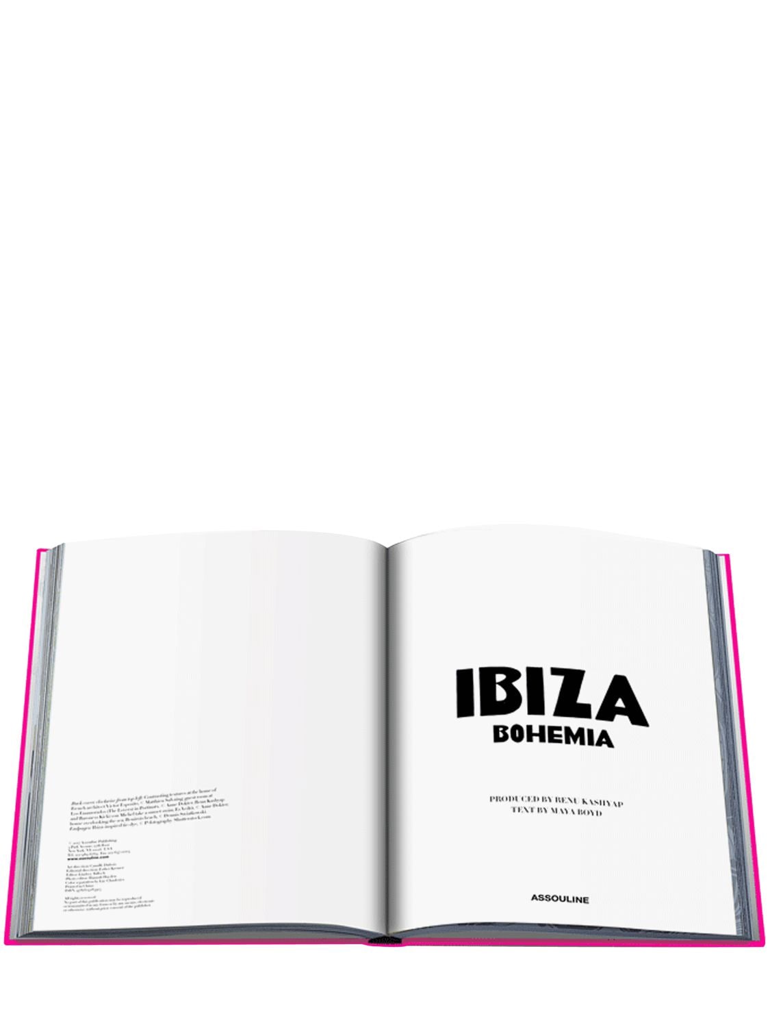 Shop Assouline Ibiza Bohemia Book In Fuchsia