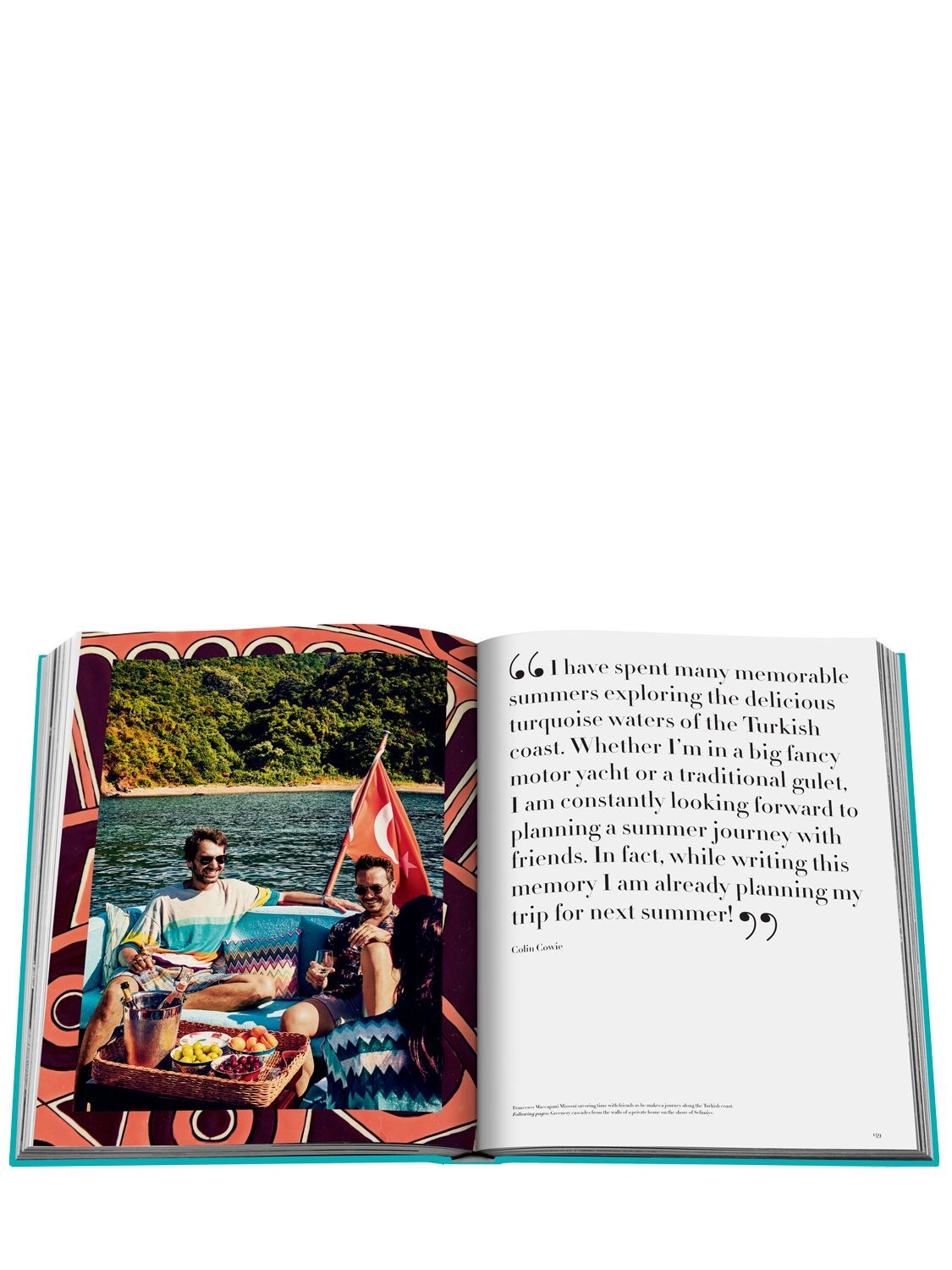 Shop Assouline Turquoise Coast Book In Multicolor
