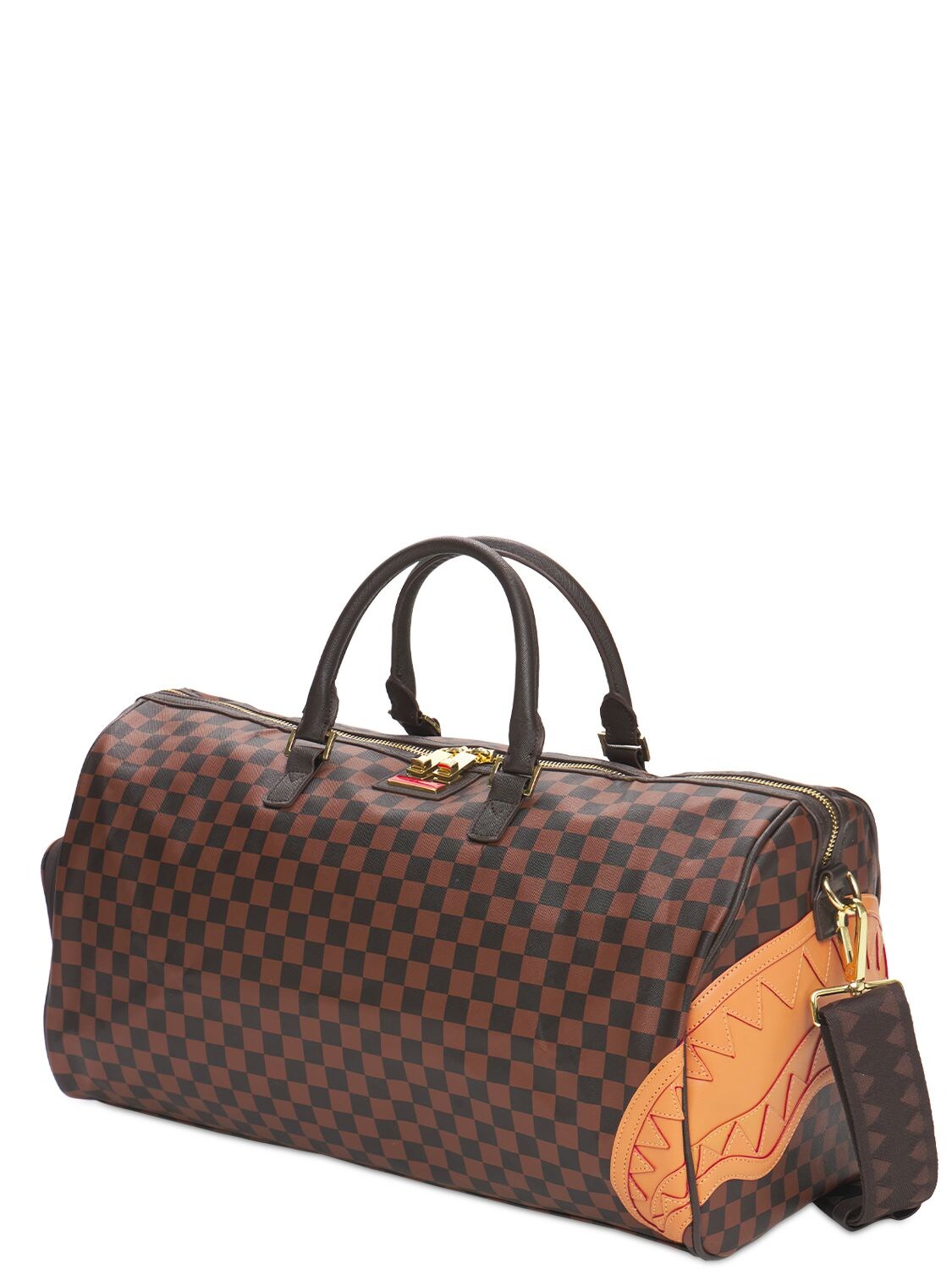 Henny Checkered Duffle Bag | Smart Closet