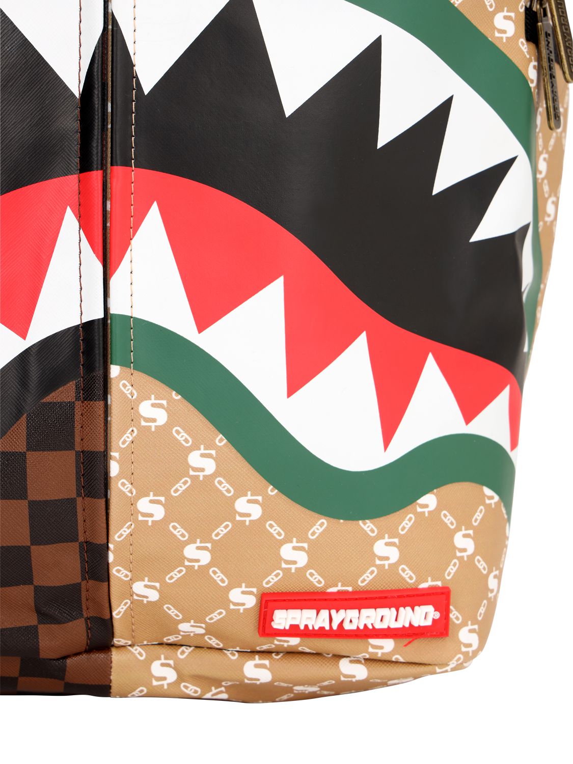 Sprayground Paris Vs Florence Shark Pvc Backpack in Multicolor Stylemi