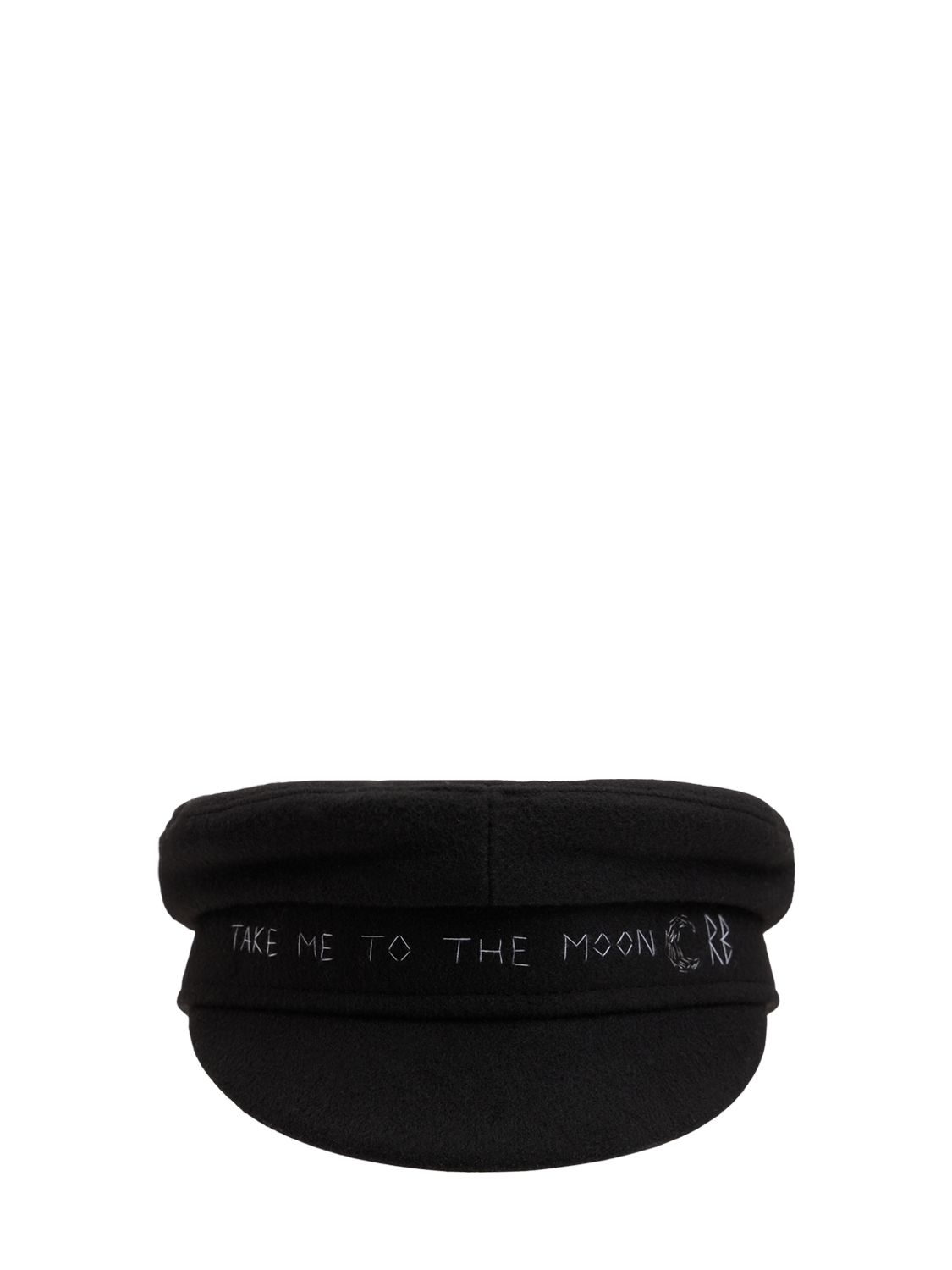 Bakerboy-kappe Aus Wolle „take Me To The Moon“
