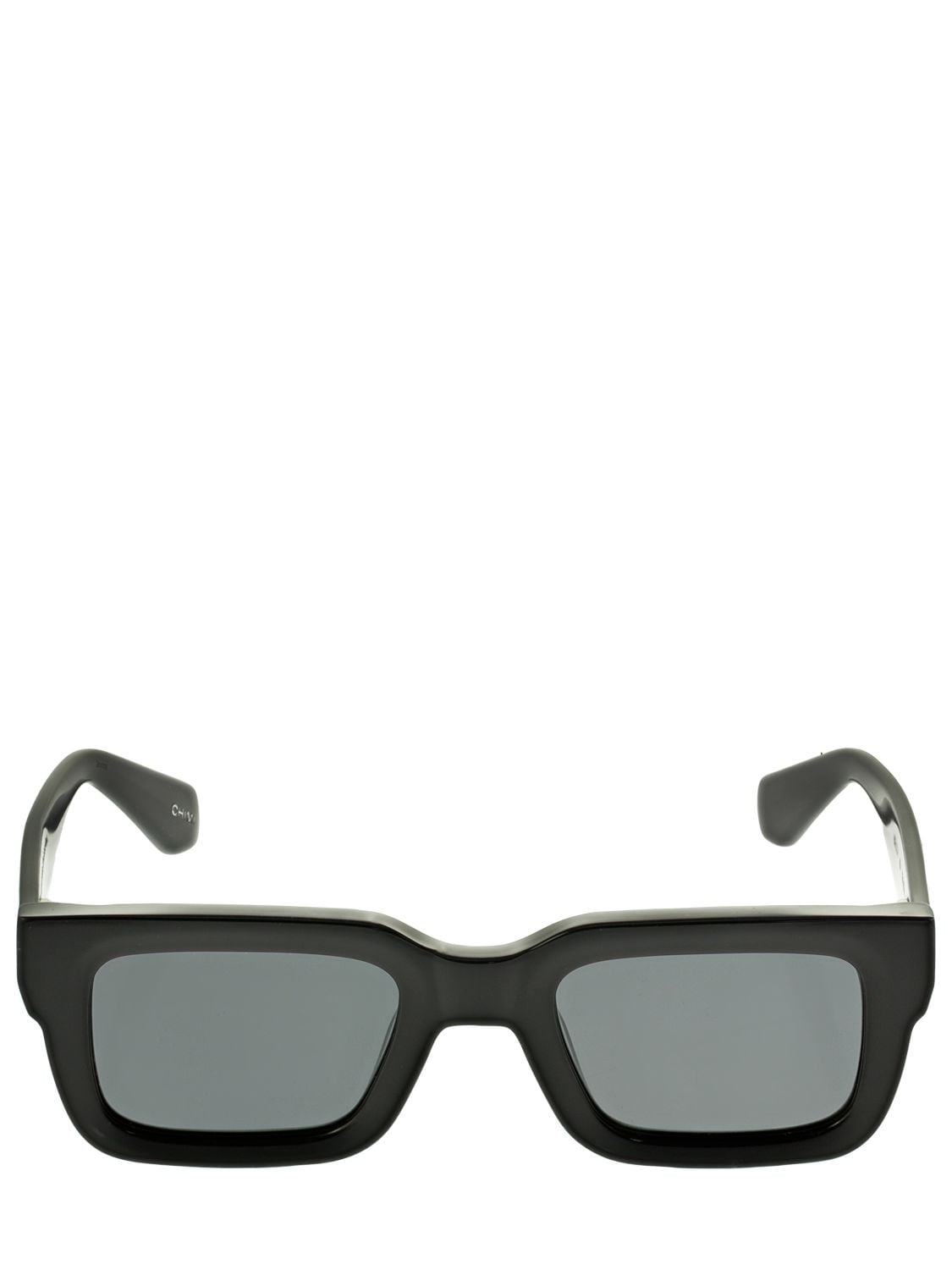 Chimi 05 Squared Acetate Sunglasses In Black