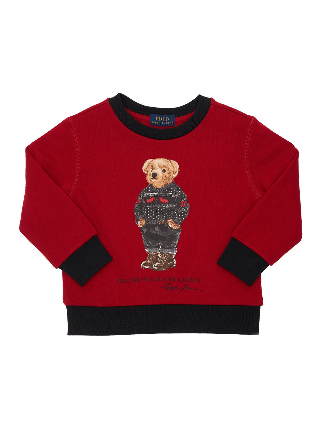 Sweatshirt Aus Baumwollmischung Mit Druck
