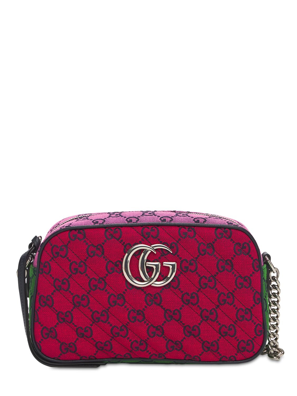 gucci marmont canvas camera bag