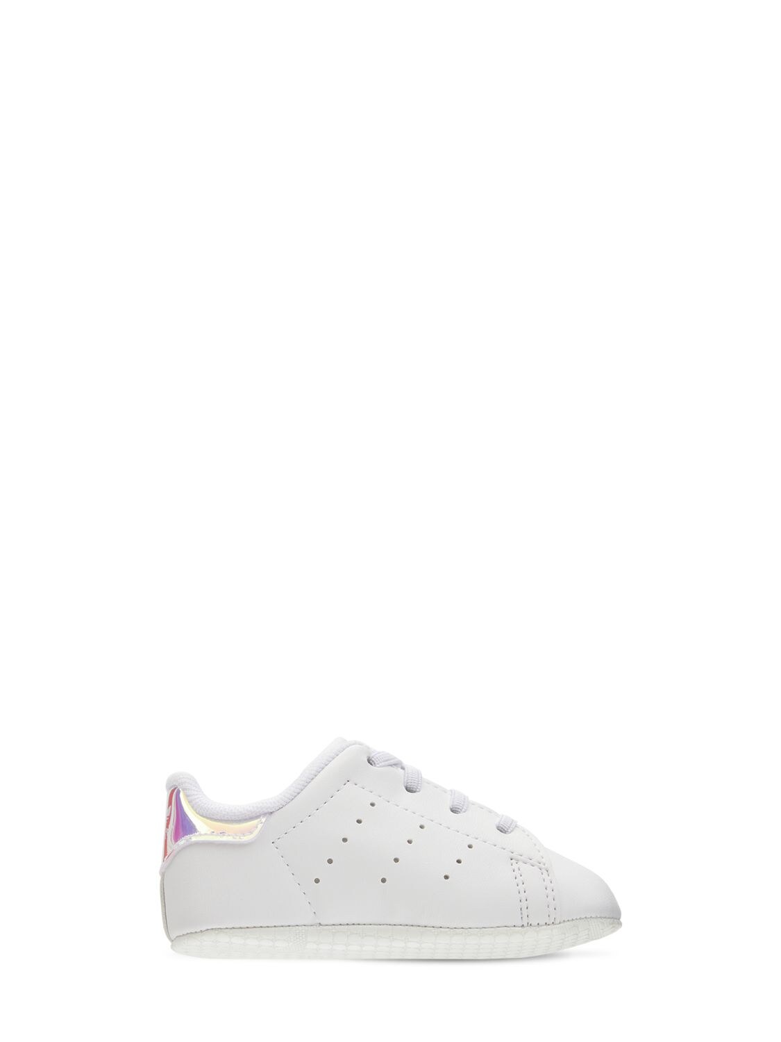 ADIDAS ORIGINALS STAN SMITH CRIB FAUX LEATHER SNEAKERS,74IXI3042-RLRXUIBXSELURQ2