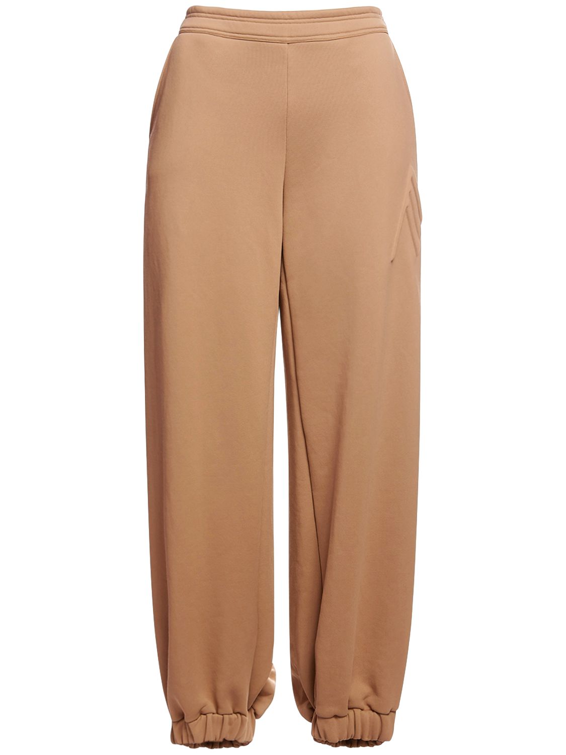 The Attico - Cotton fleece pants - Dark 