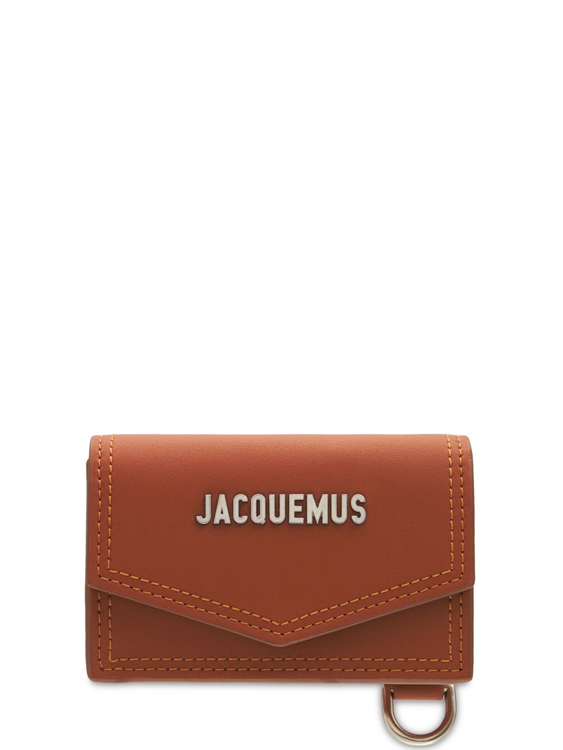 Jacquemus Le Porte Azur Leather Crossbody Bag In Brown