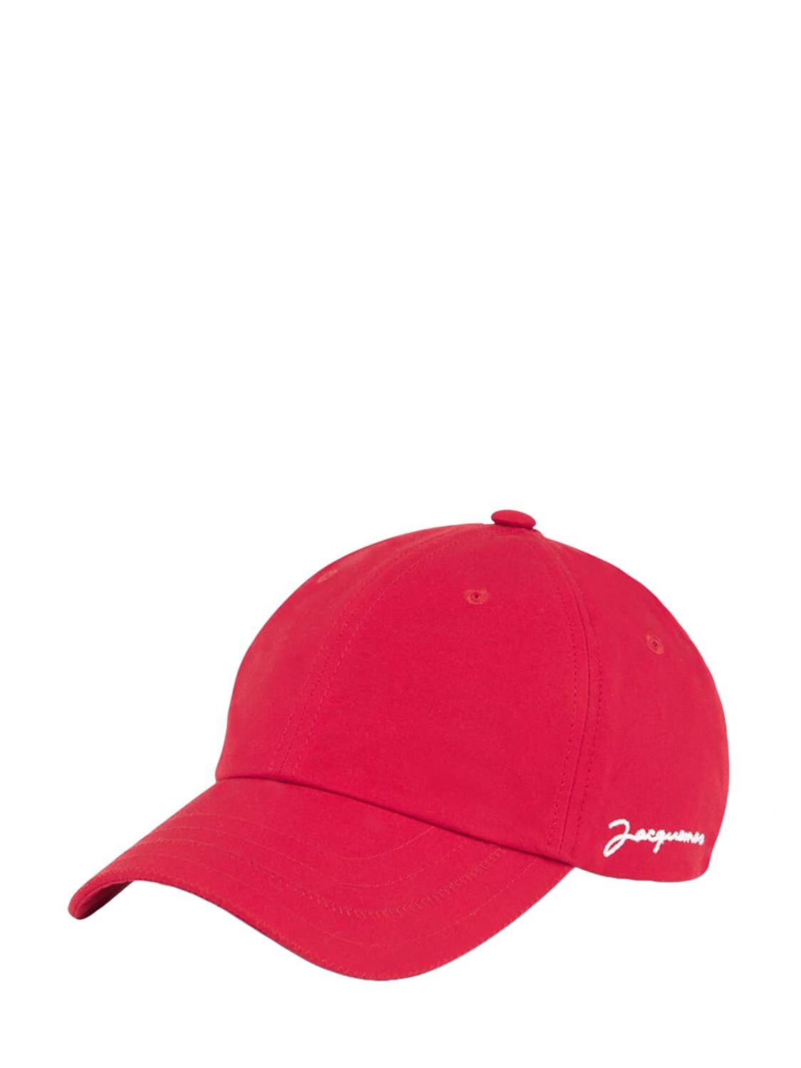 JACQUEMUS LA CASQUETTE JACQUEMUS CANVAS CAP,74IXKB025-UKVE0