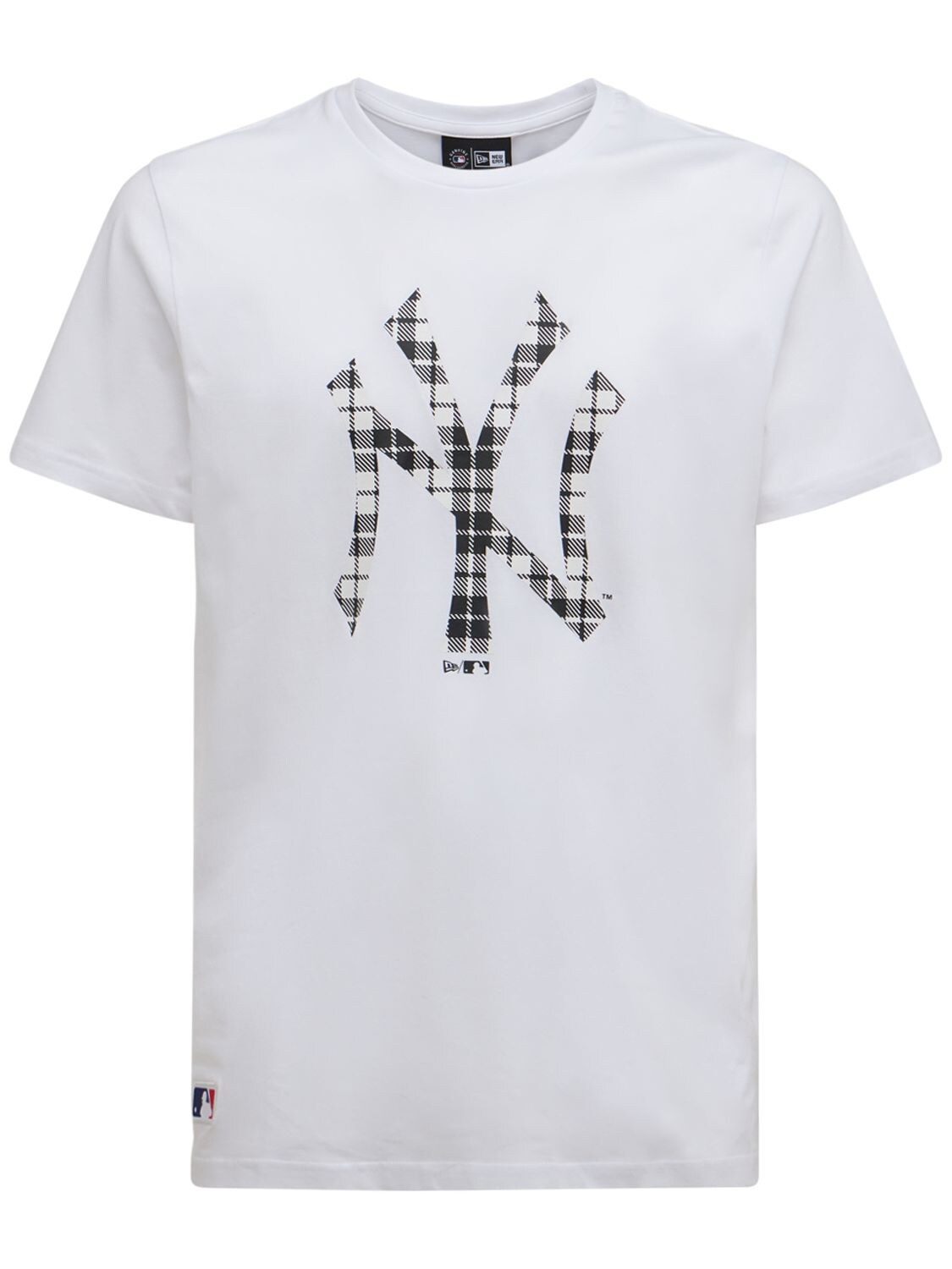 MENS MLB Logo White T-Shirt White  New Era T-SHIRTS, TOPS & VESTS —  Linearinteriorismo