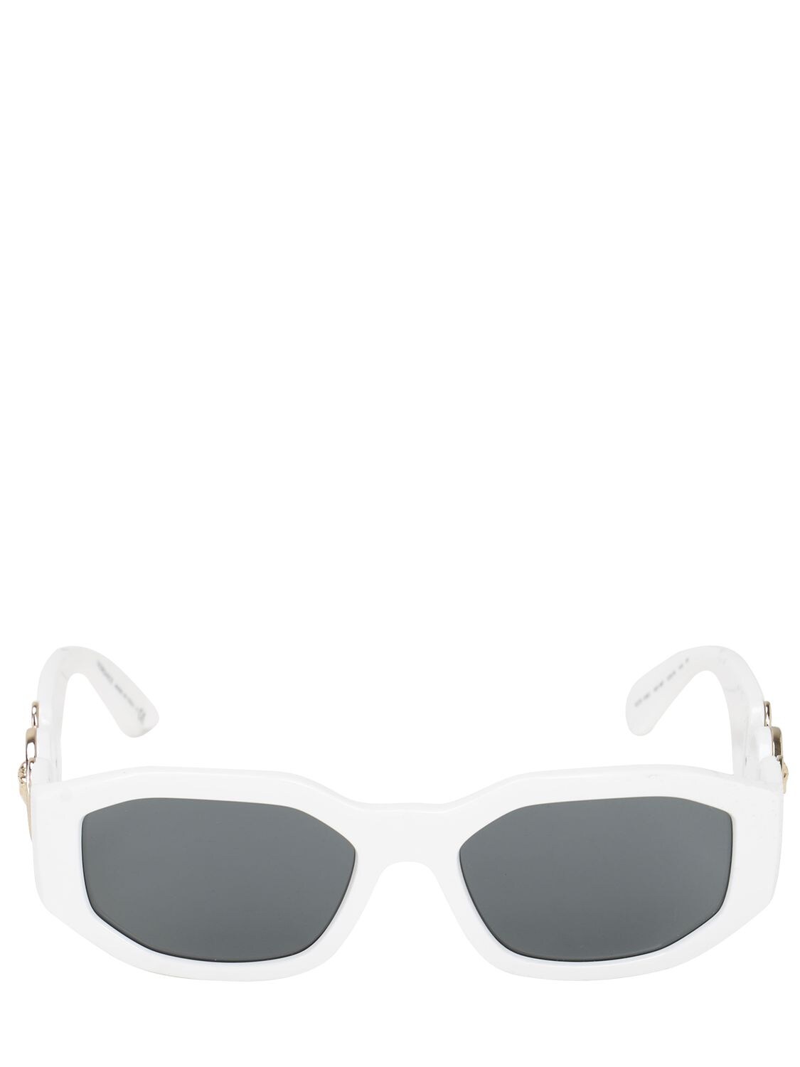 Versace Biggie Squared Sunglasses In Белый
