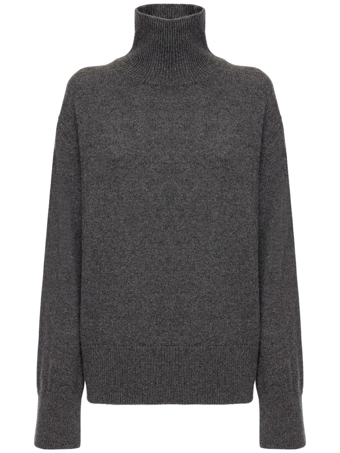 AG - High neck cashmere sweater - Dark Grey | Luisaviaroma