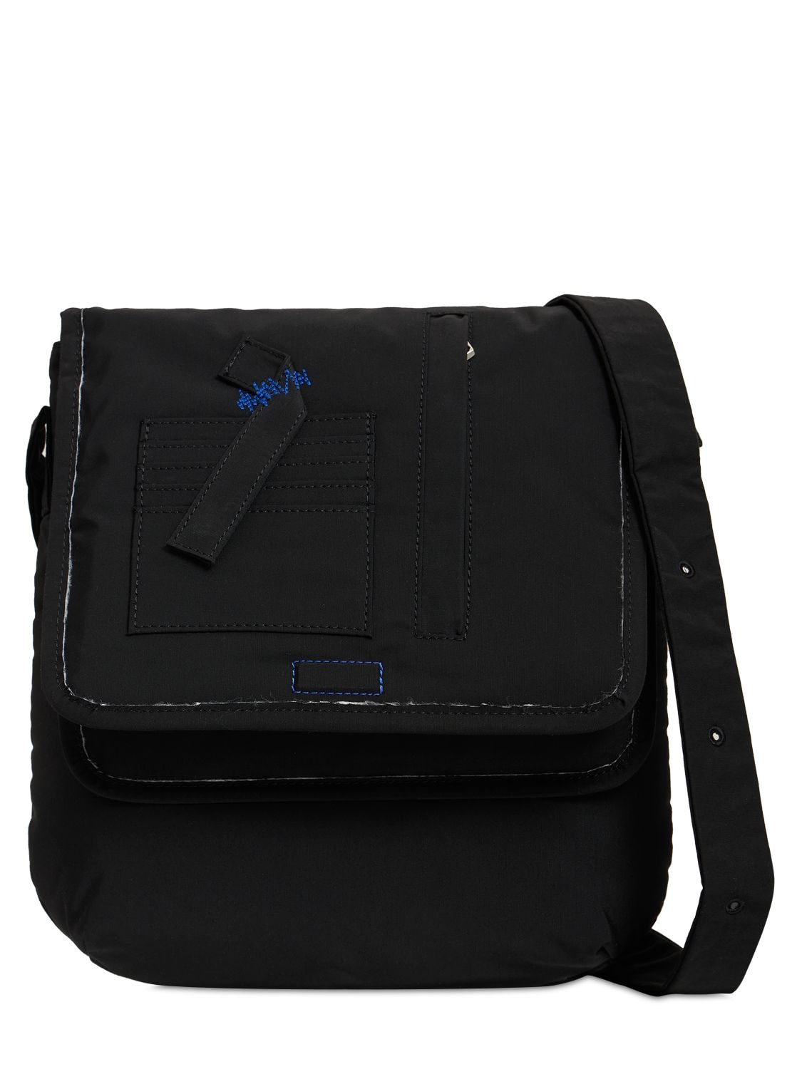 Ader Error Nylon Crossbody Bag In Black | ModeSens