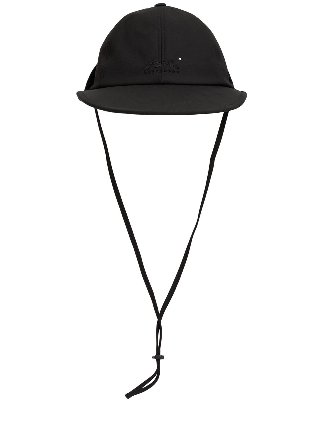 Ader Error Cotton Blend Bucket Hat In Black