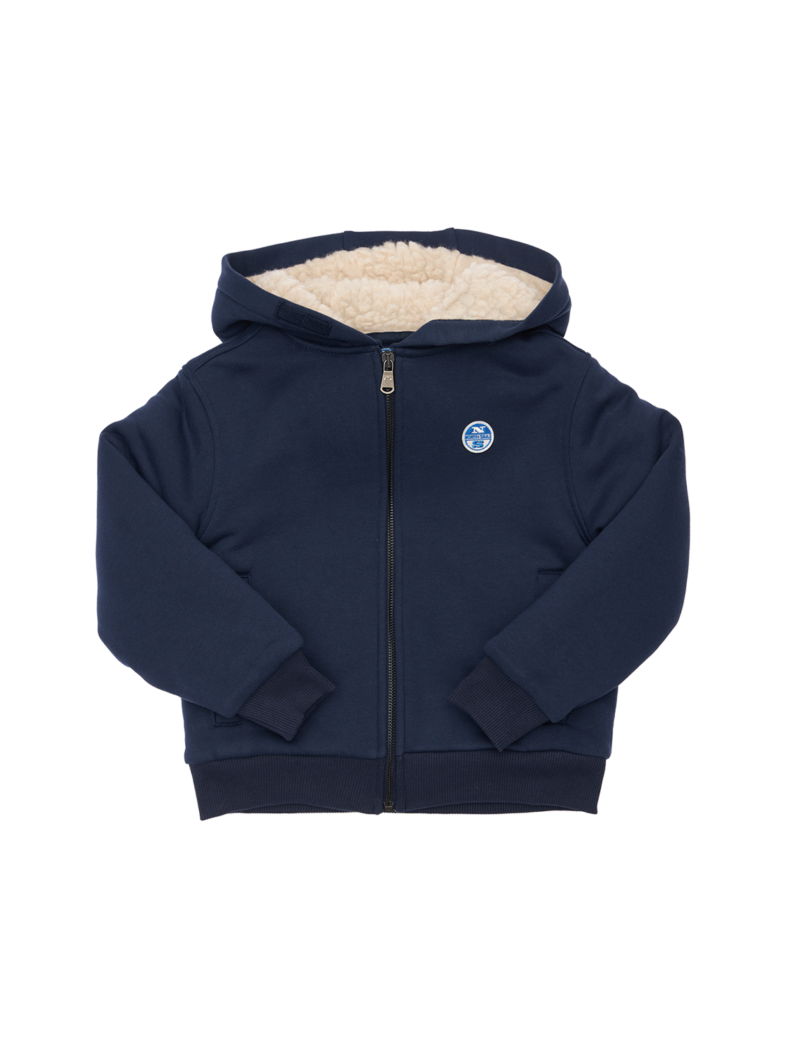 Hoodie Aus Recyceltem Baumwollfleece