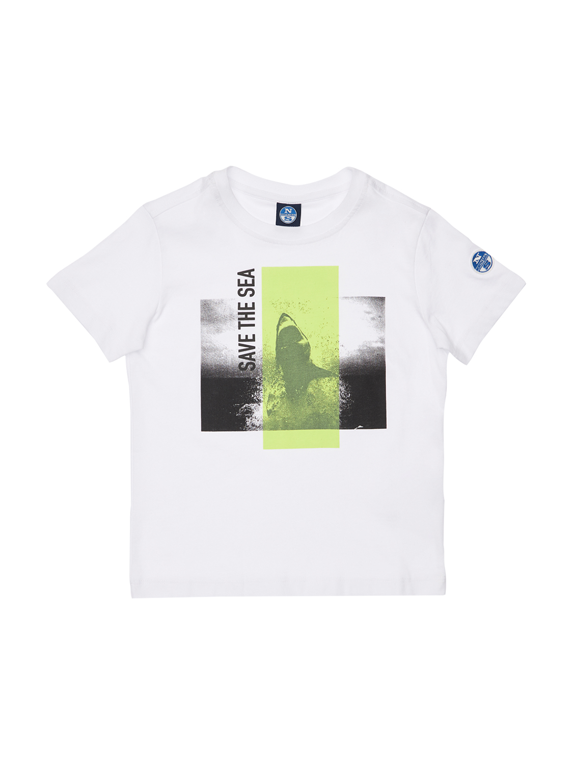 T-shirt Aus Bio-baumwolle Mit Druck