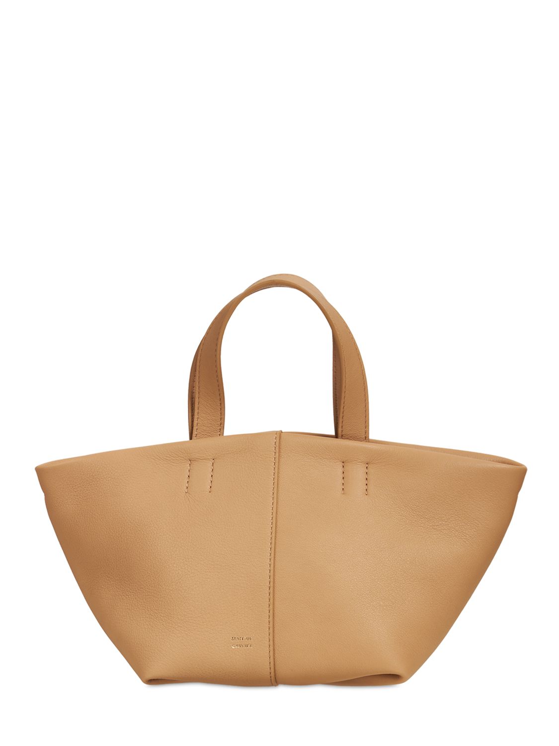 Mini Handtasche Aus Leder „tulipano“