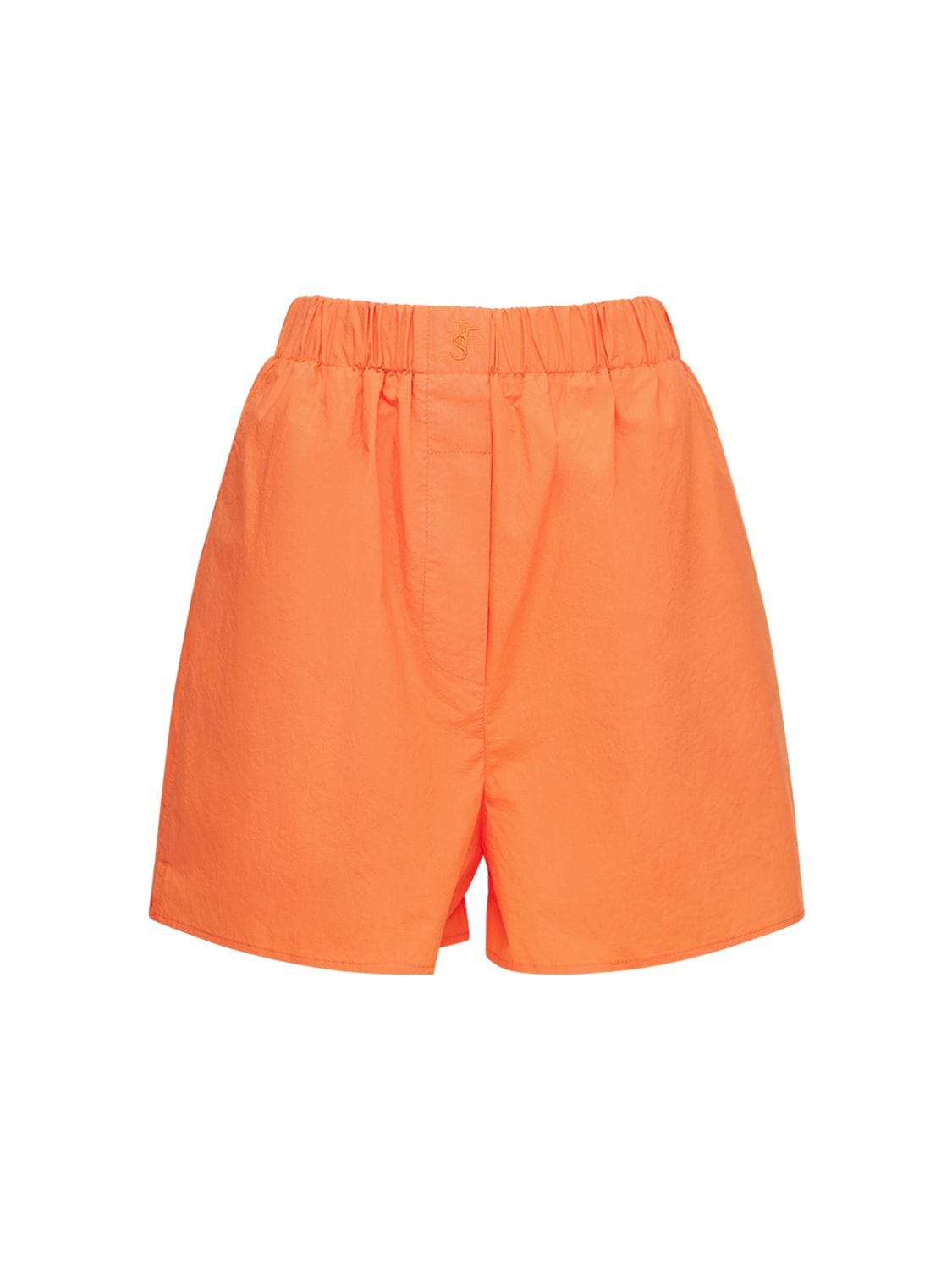 THE FRANKIE SHOP LUI ORGANIC COTTON POPLIN BOXER SHORTS,74IXYS026-VEFOR0VSSU5F0