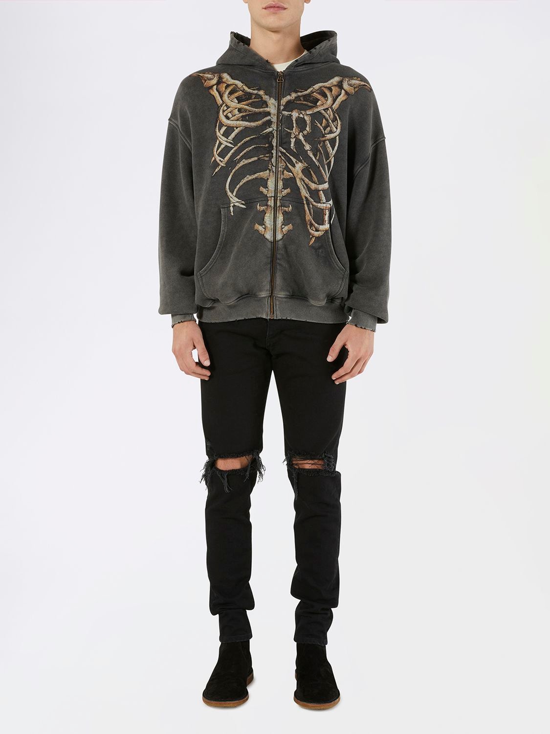 Bones zip up online hoodie