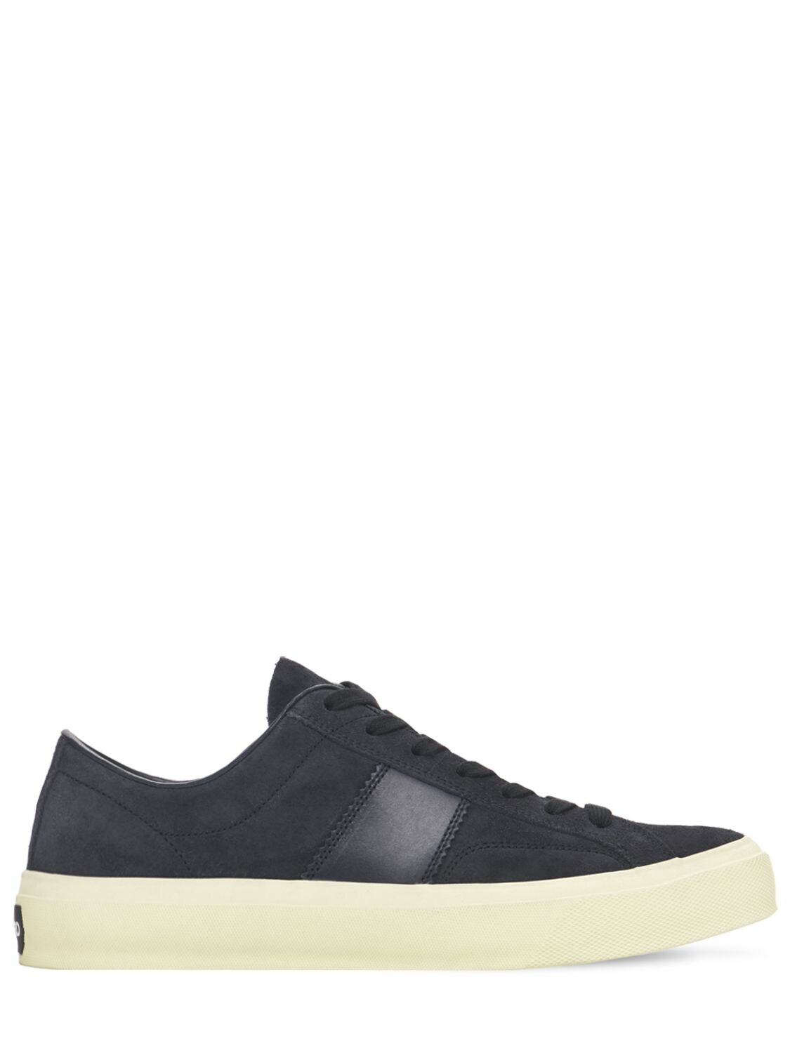 TOM FORD CAMBRIDGE SUEDE LOW TOP SNEAKERS,74IY1E001-QKXV0