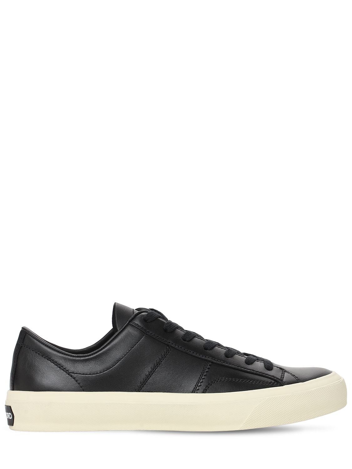 TOM FORD CAMBRIDGE LEATHER LOW TOP trainers,74IY29001-VTKWMDA1