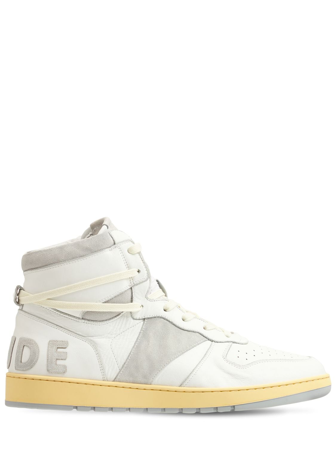Rhecess Leather High Top Sneakers