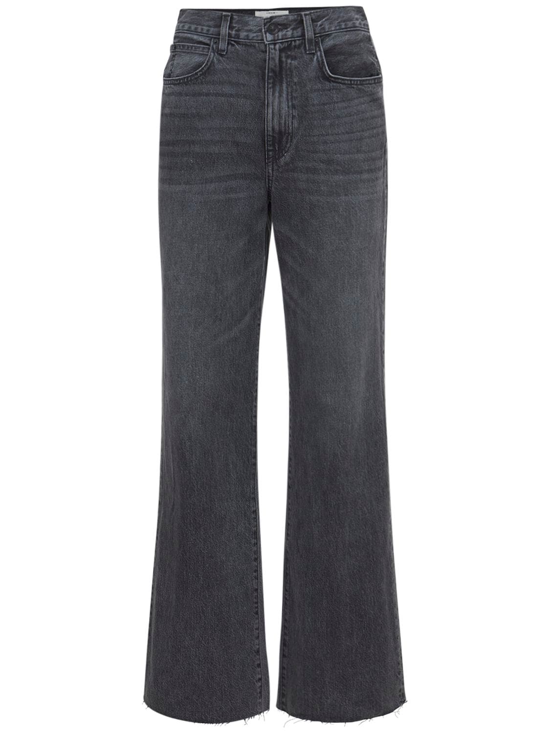 Grace High Rise Straight Wide Leg Jeans