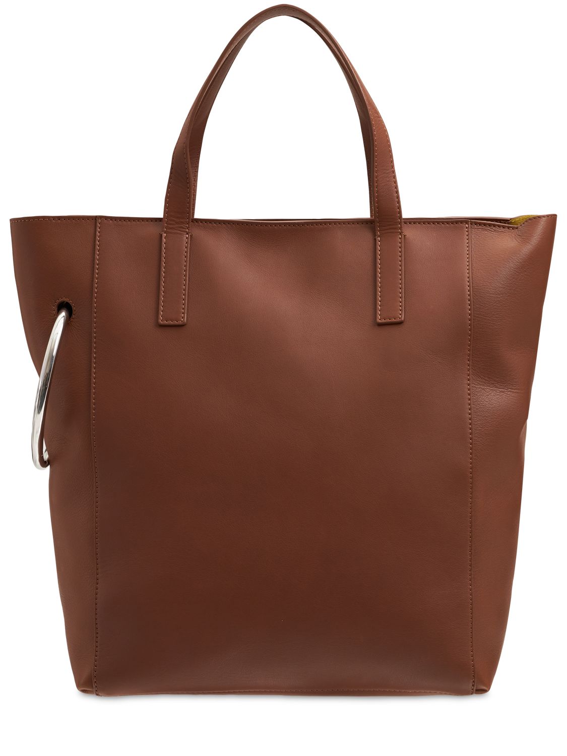 soft leather tote